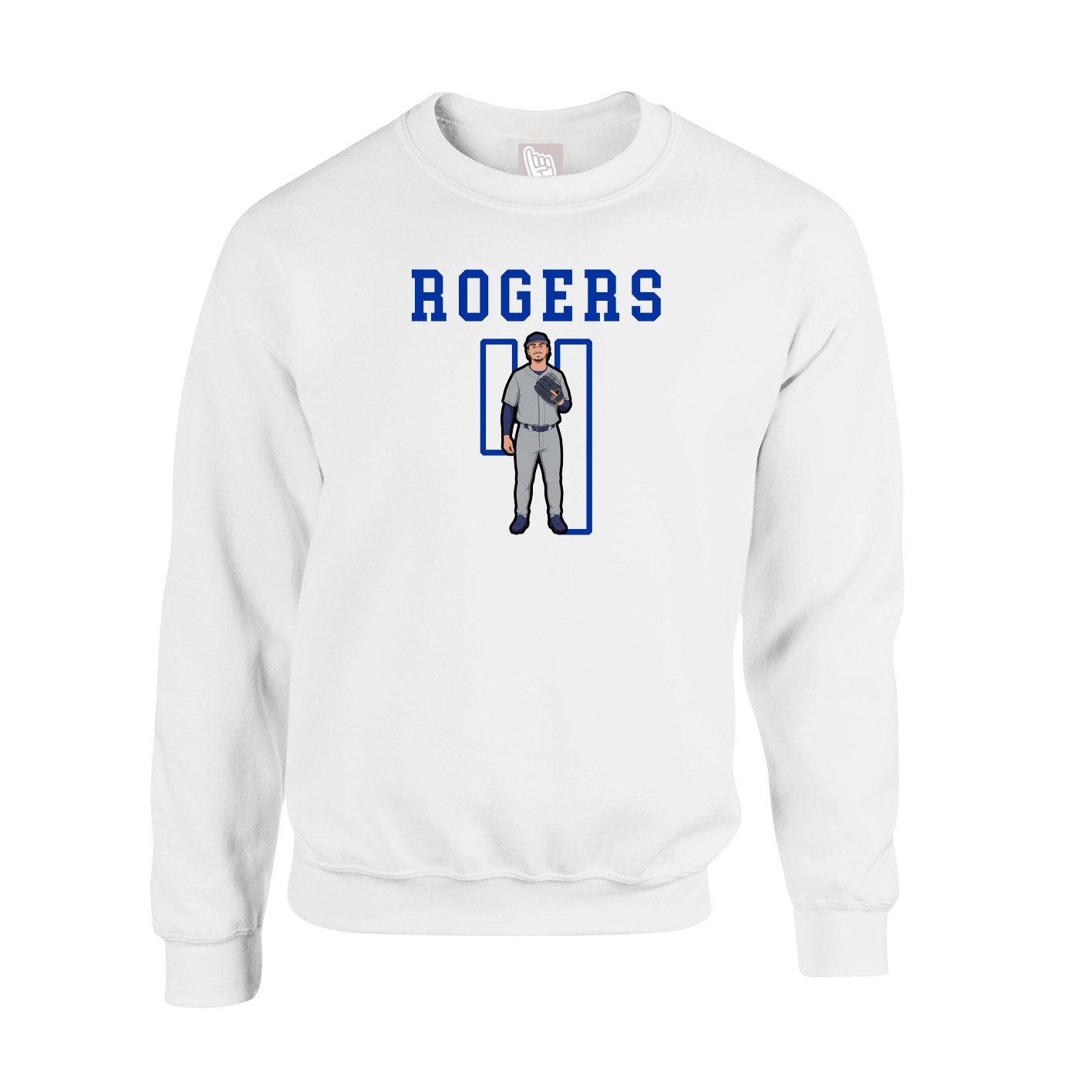 Fleece Crew — Shirsey in White