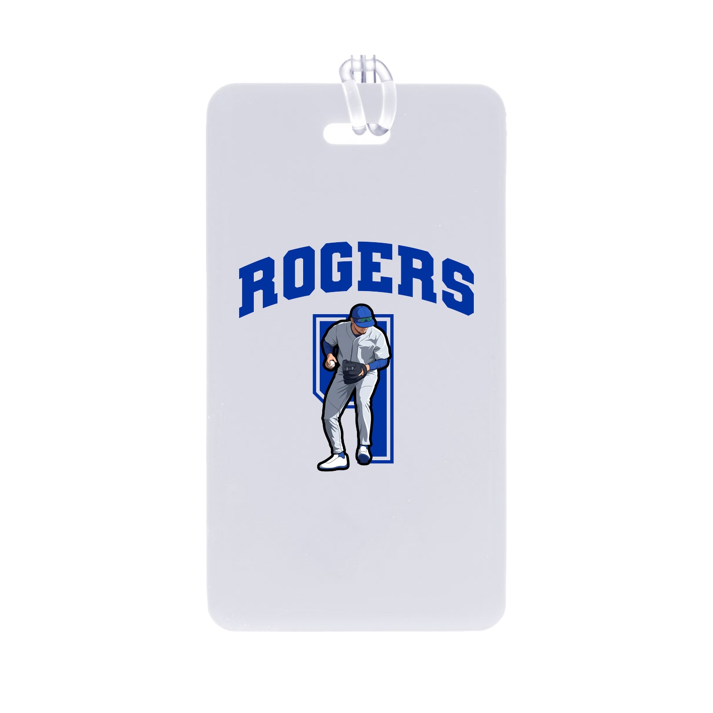 Bag Tag — Number in Classic