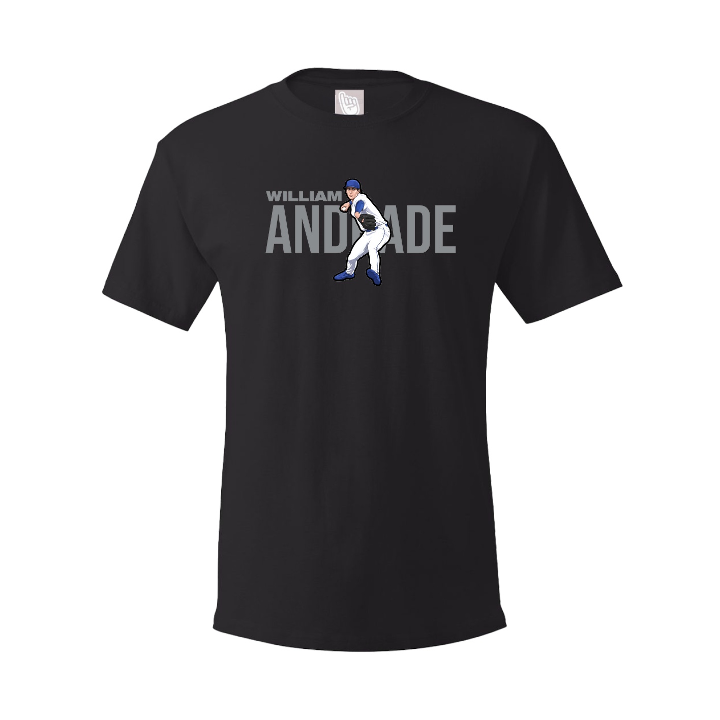 Youth Tee — Player Name in Black