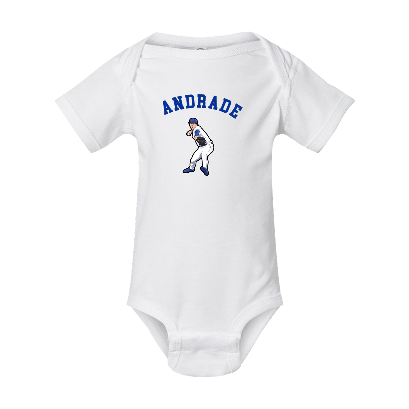 Baby Onesie — Shirsey Arch in White