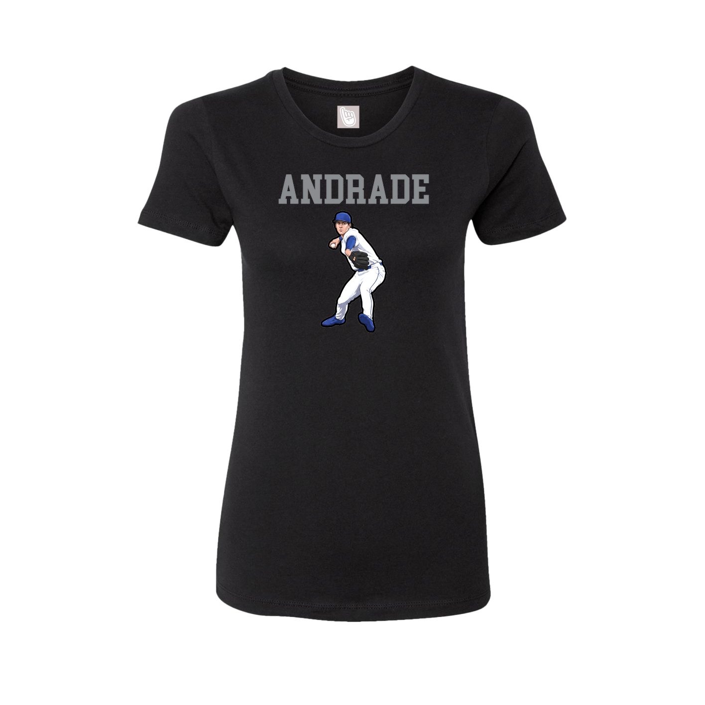 Fitted Women's Tee — Shirsey in Black