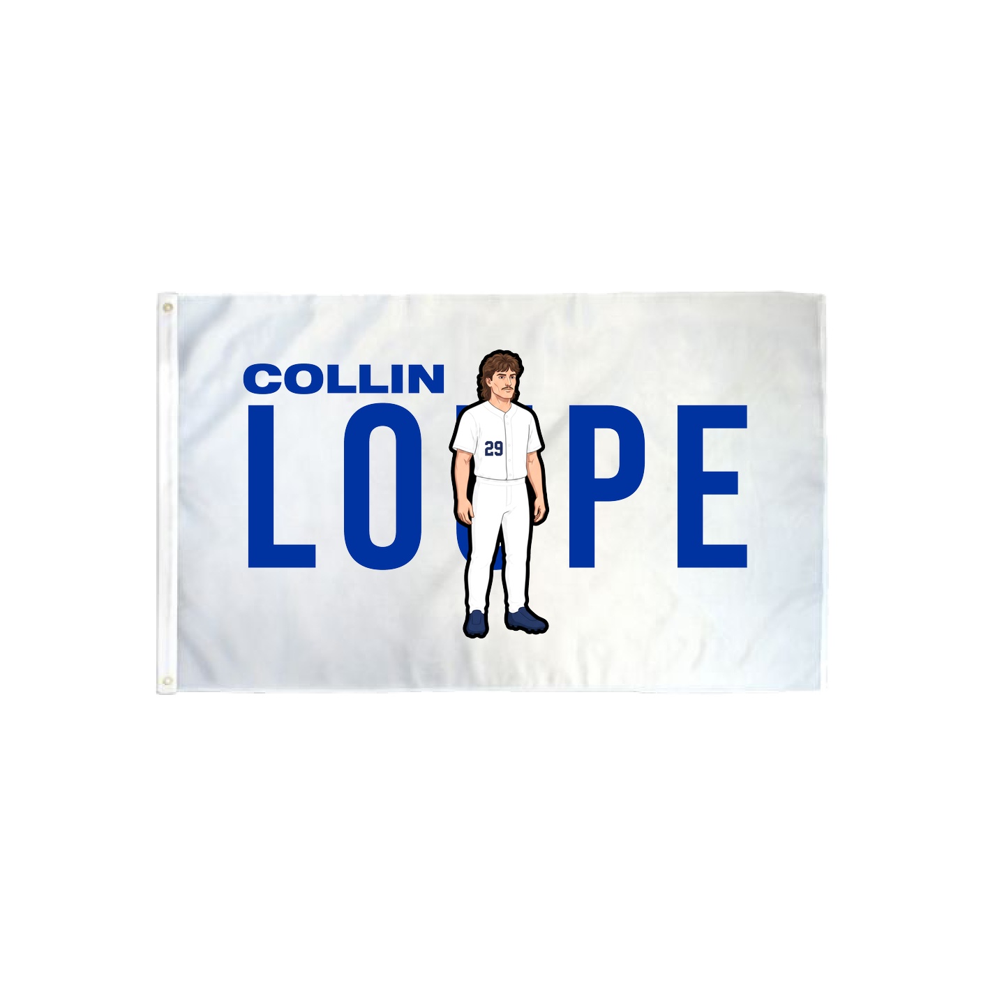 3x5 Flag — Player Name in Classic