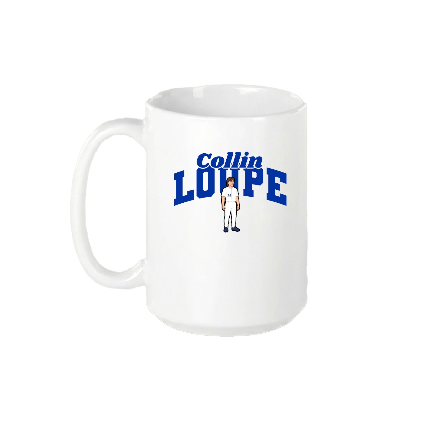 15oz Coffee Mug — Signature Arch in White
