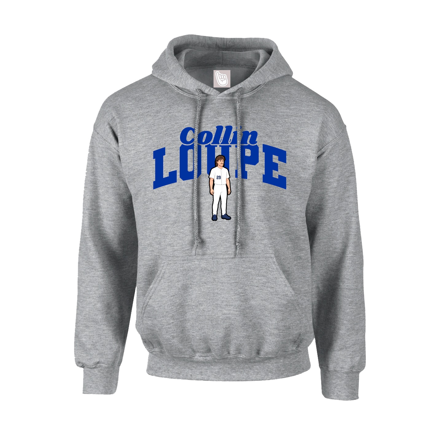 Hoodie — Signature Arch in Grey