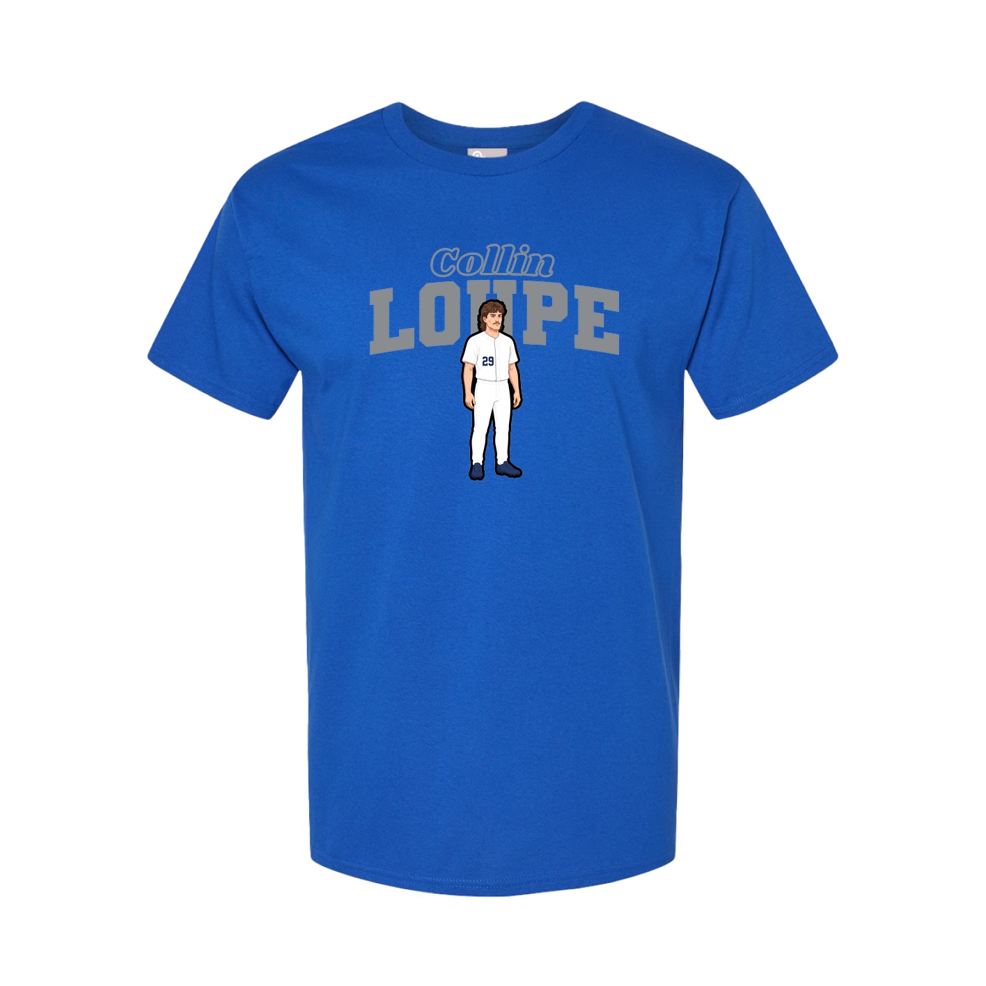 Tee — Name Arch in Royal