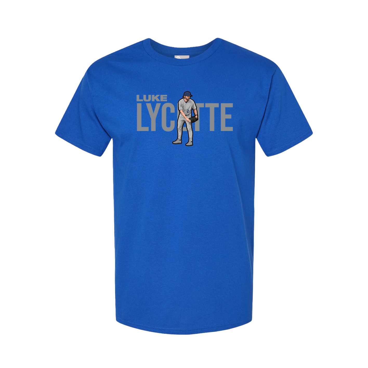 Youth Tee — Player Name in Royal
