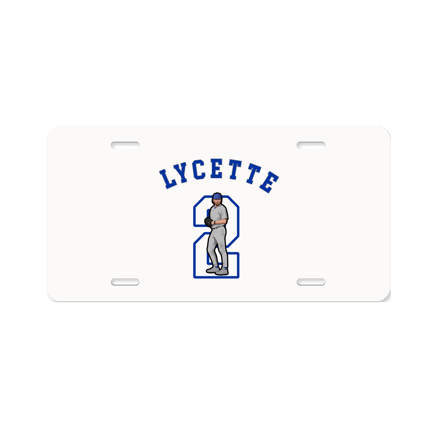 License Plate — Shirsey Arch in Classic