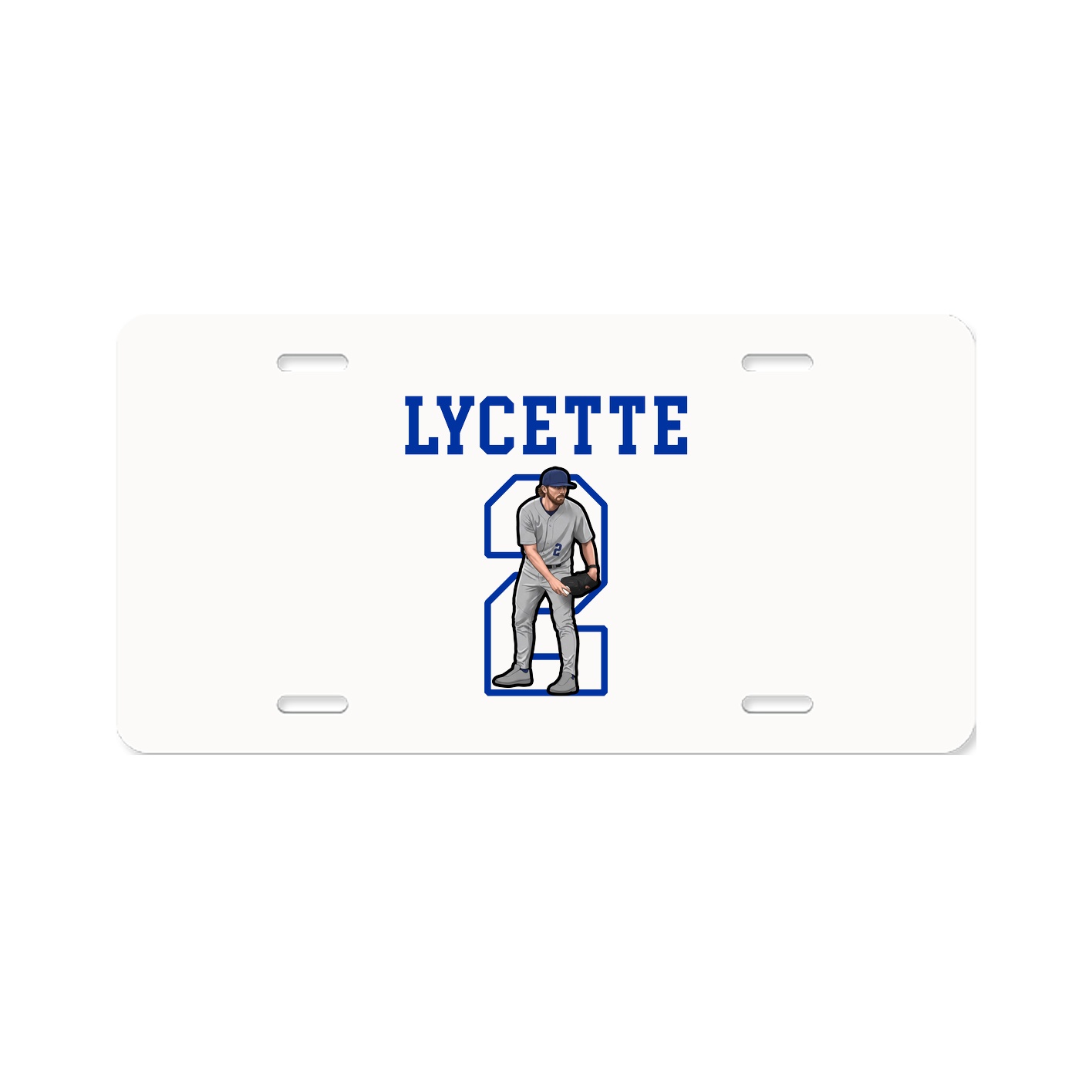 License Plate — Shirsey in Classic