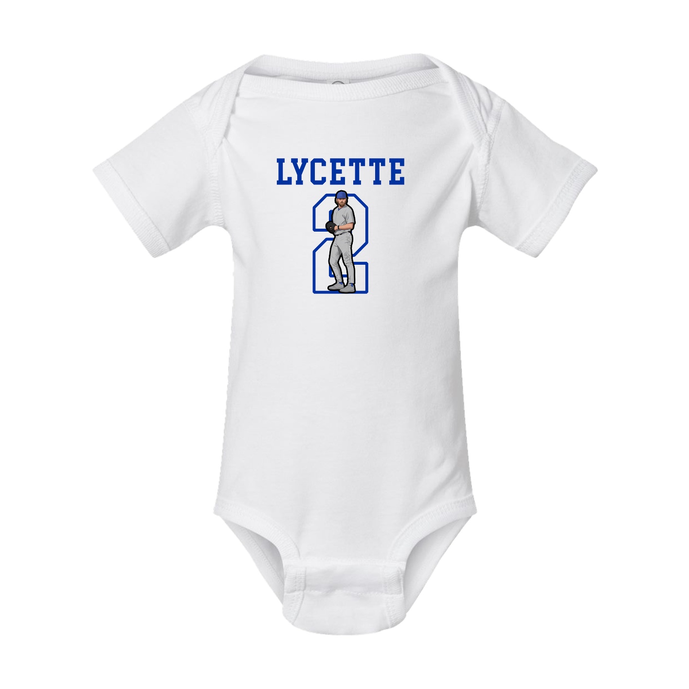 Baby Onesie — Shirsey in White