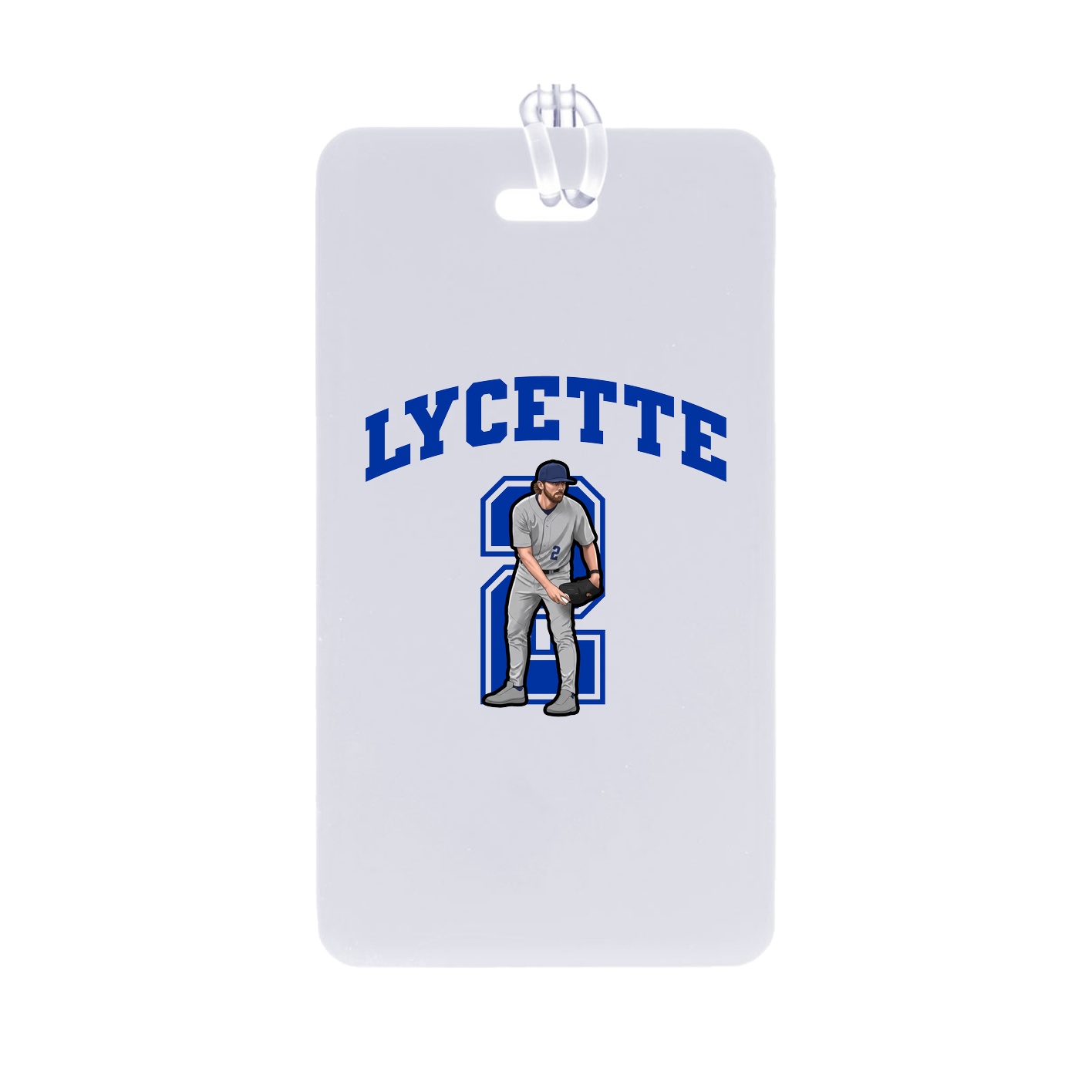 Bag Tag — Number in Classic