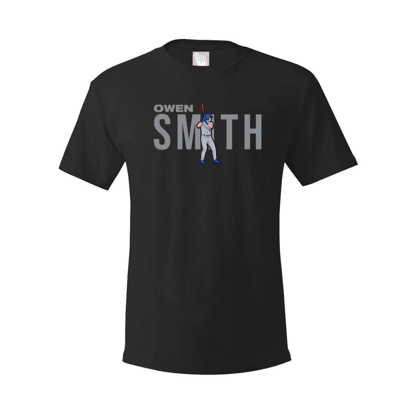 Tee — Player Name in Black