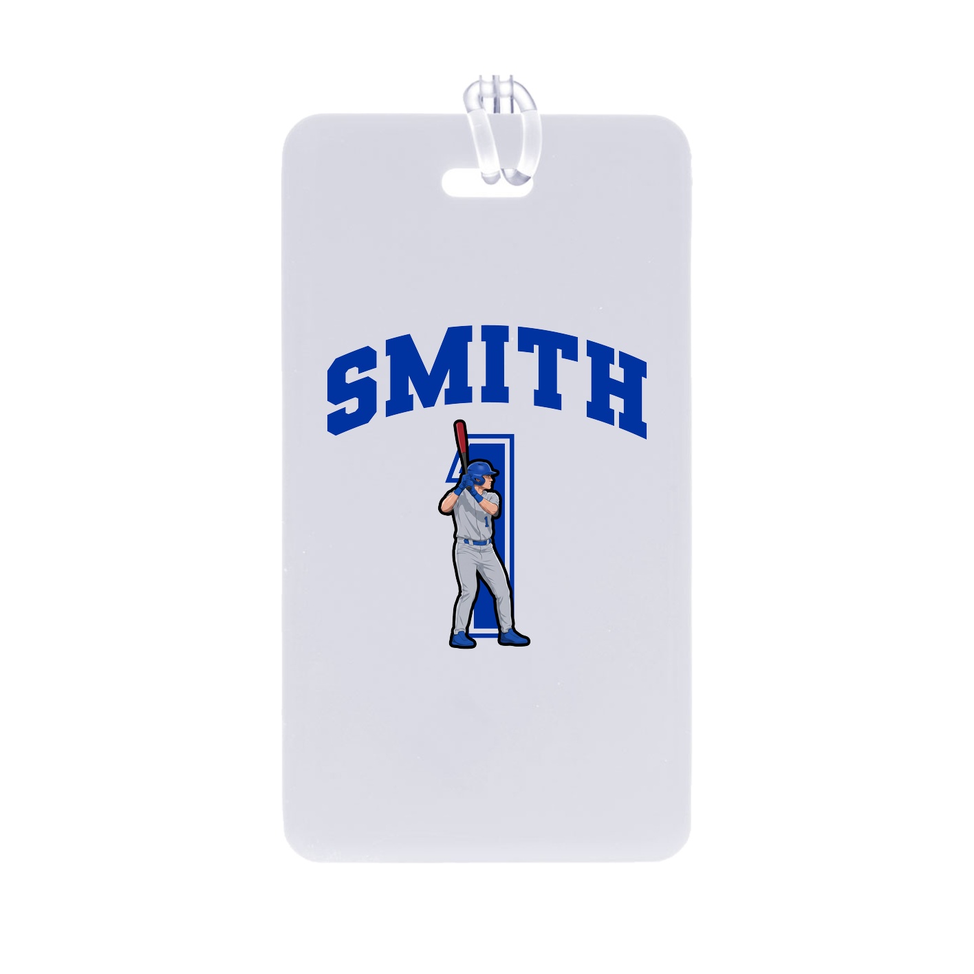 Bag Tag — Number in Classic