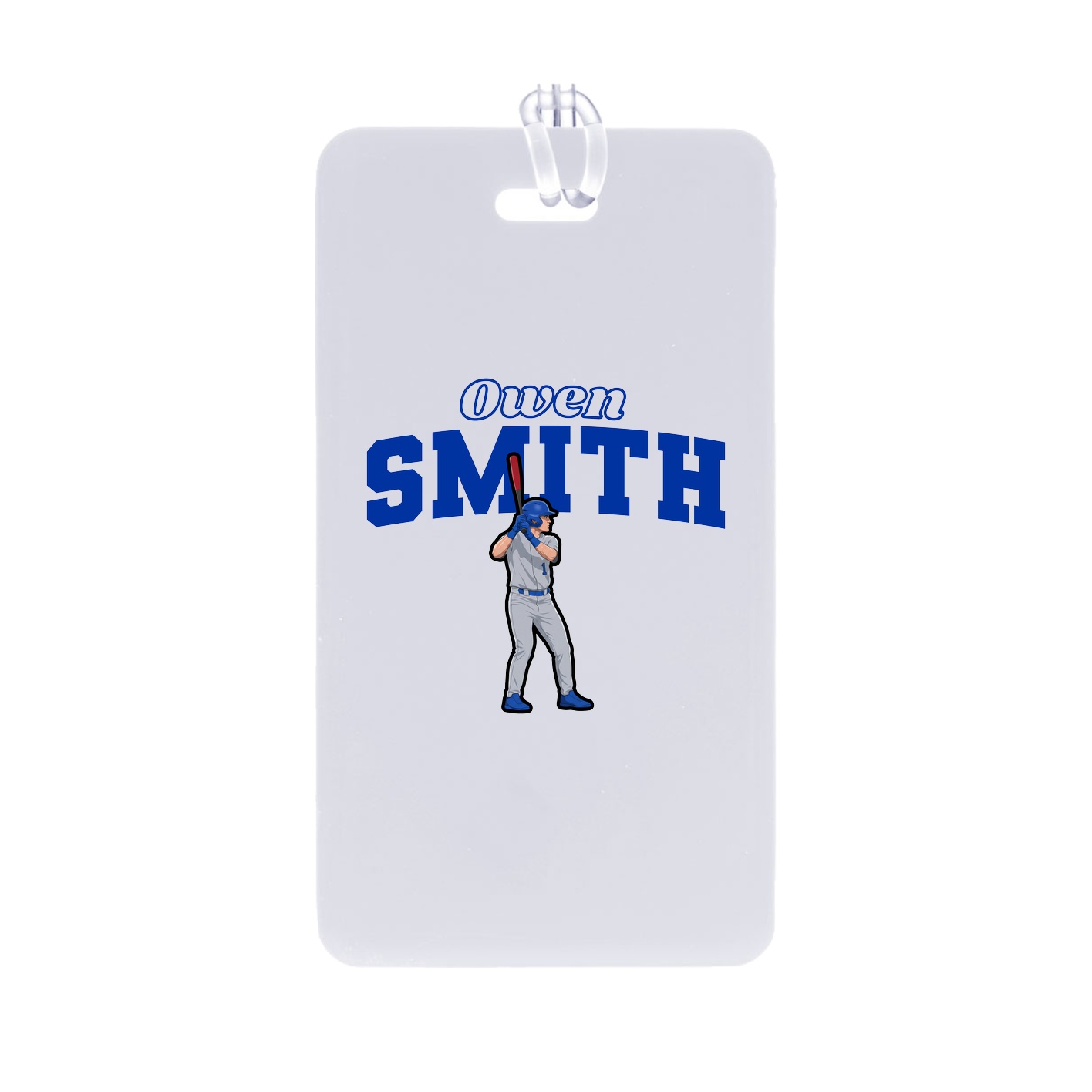 Bag Tag — Name Arch in Classic