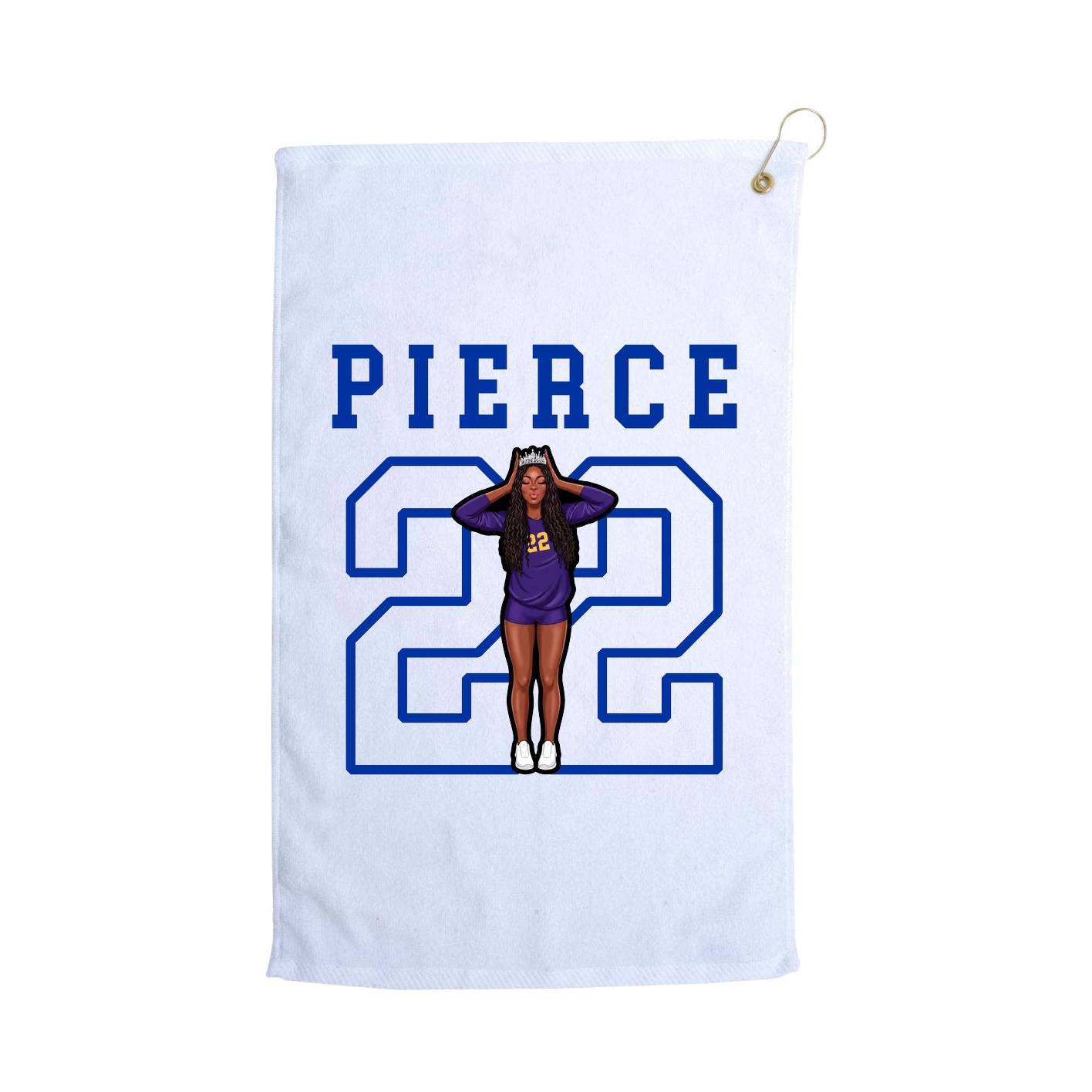 Golf Towel — Shirsey in White