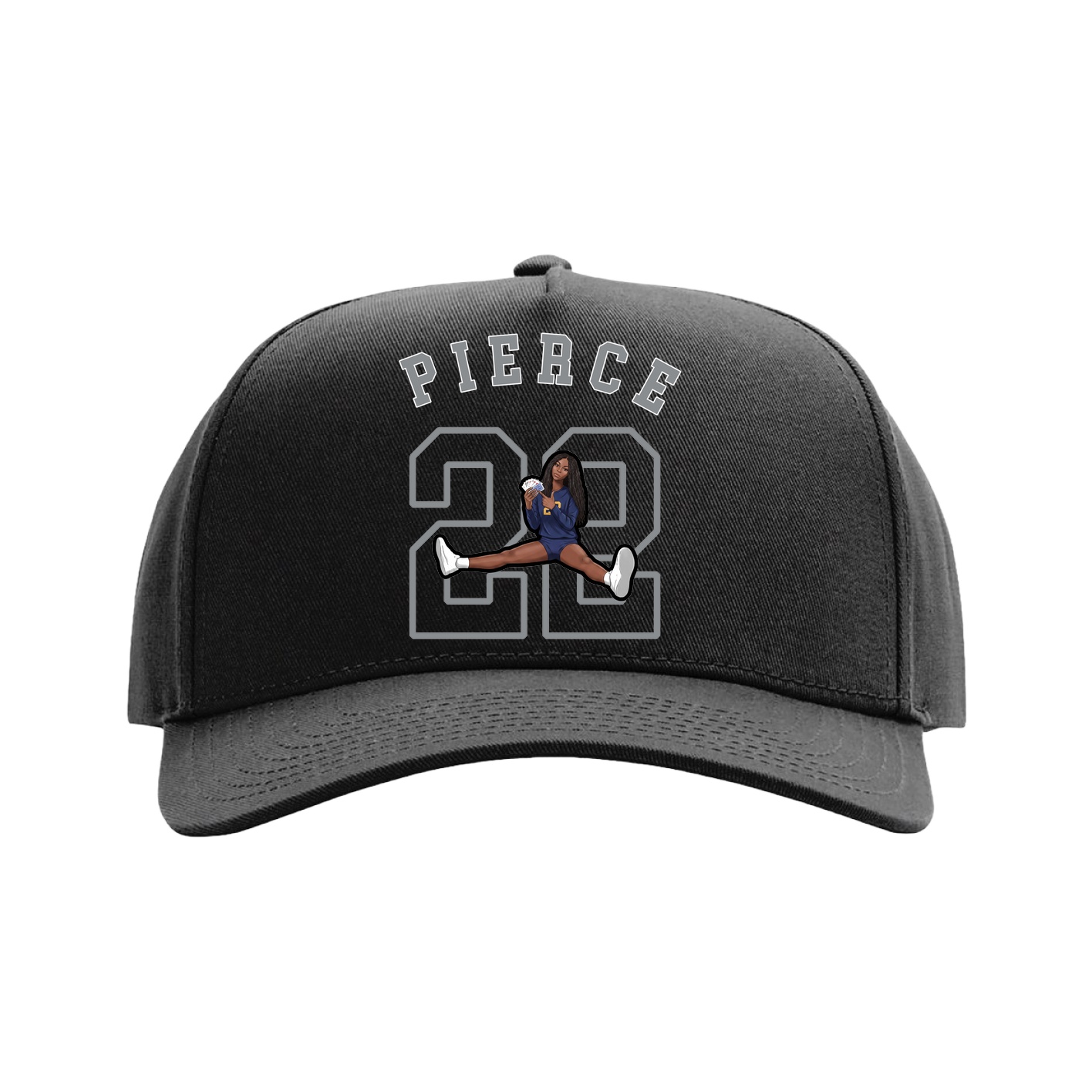 Full Fabric Five-Panel Champ Cap