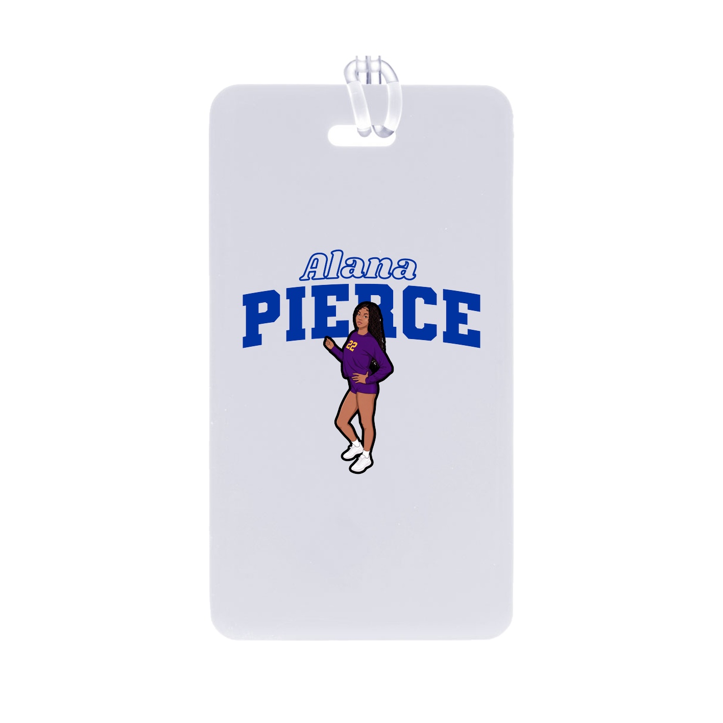 Bag Tag — Name Arch in Classic