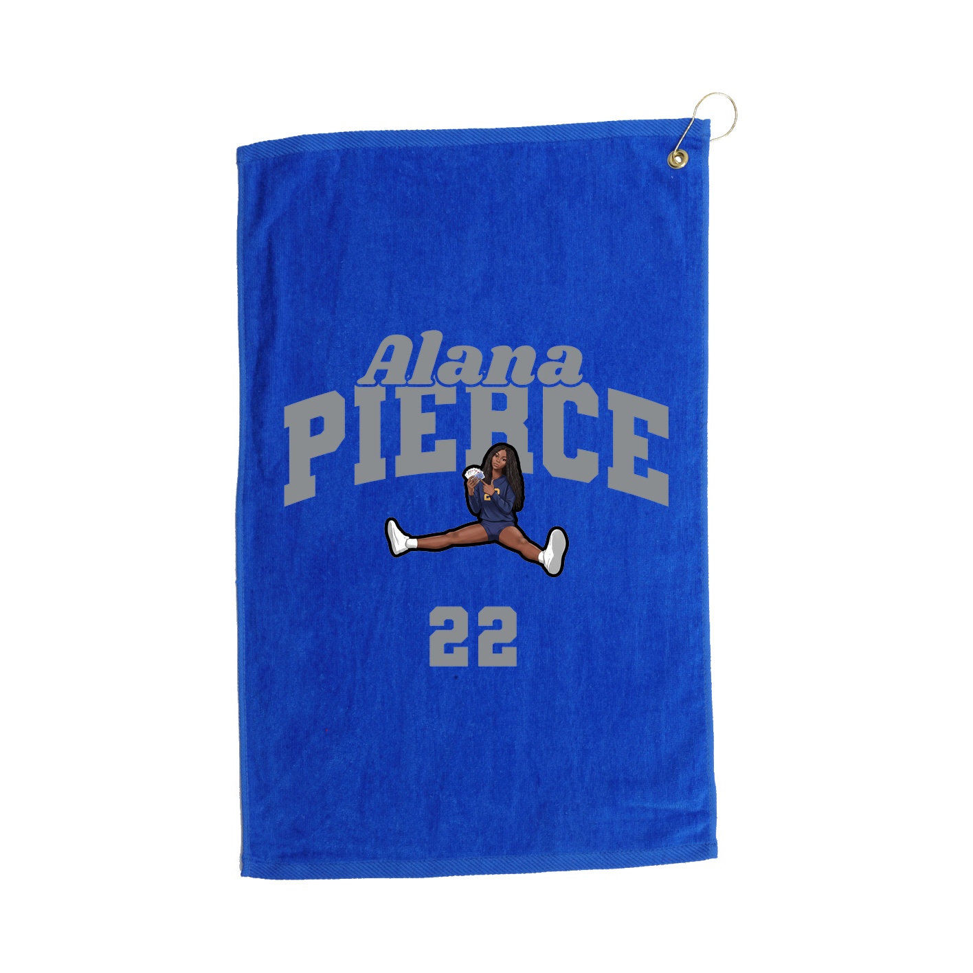 Golf Towel — Signature Arch in Royal