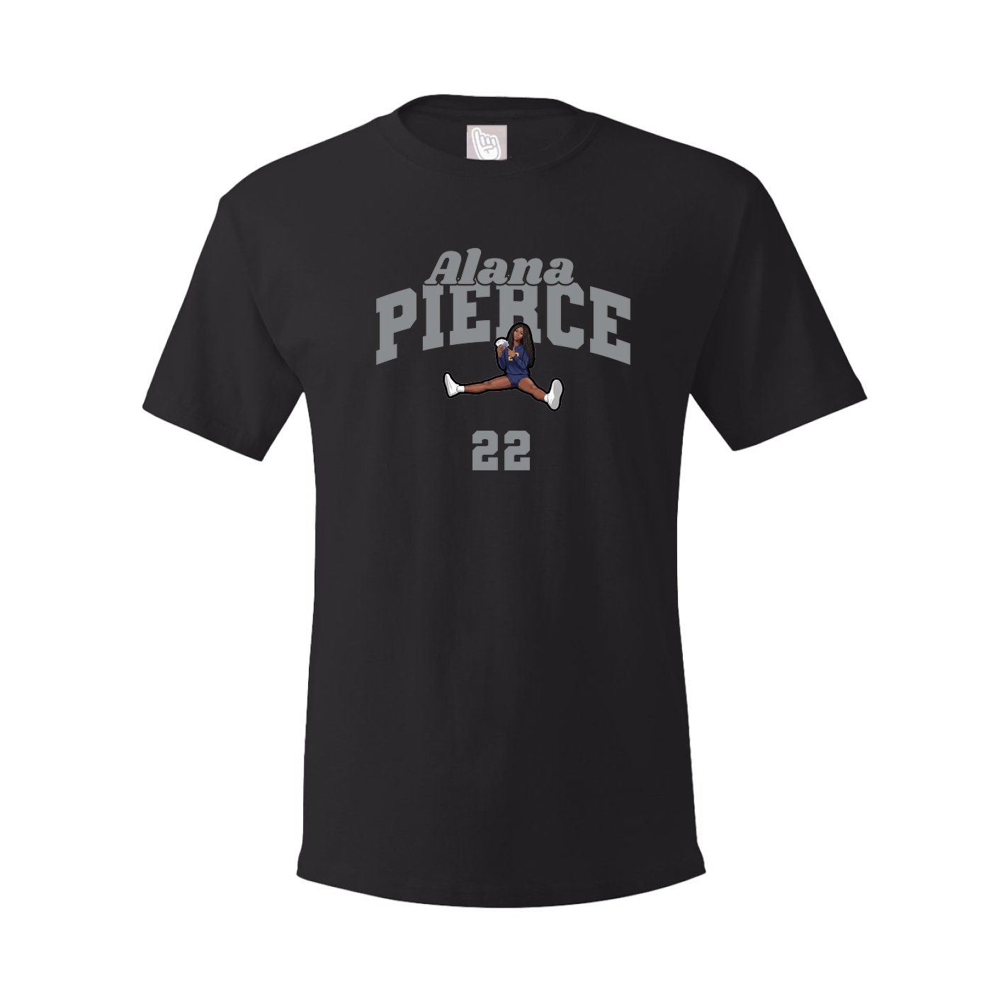 Youth Tee — Signature Arch in Black