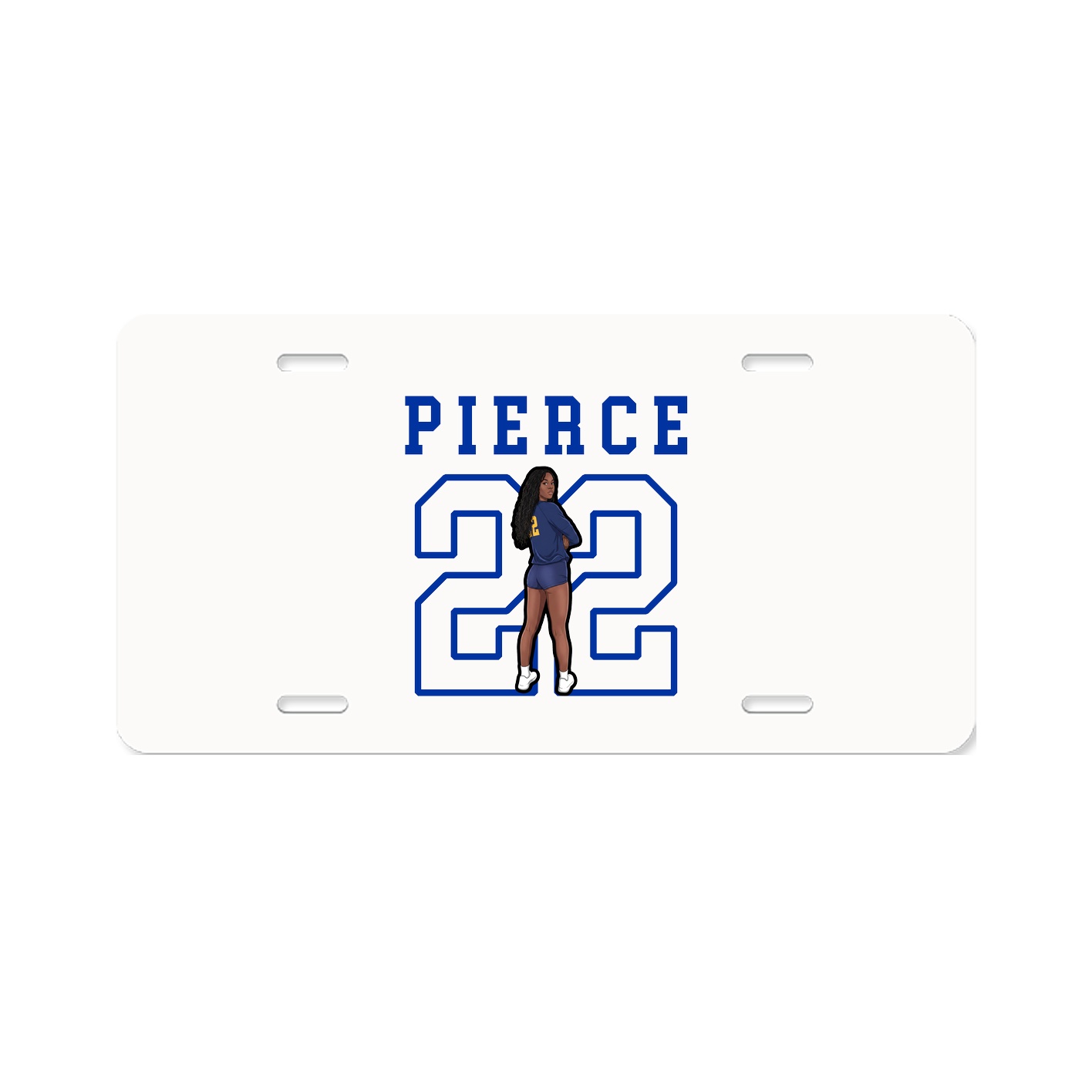 License Plate — Shirsey in Classic