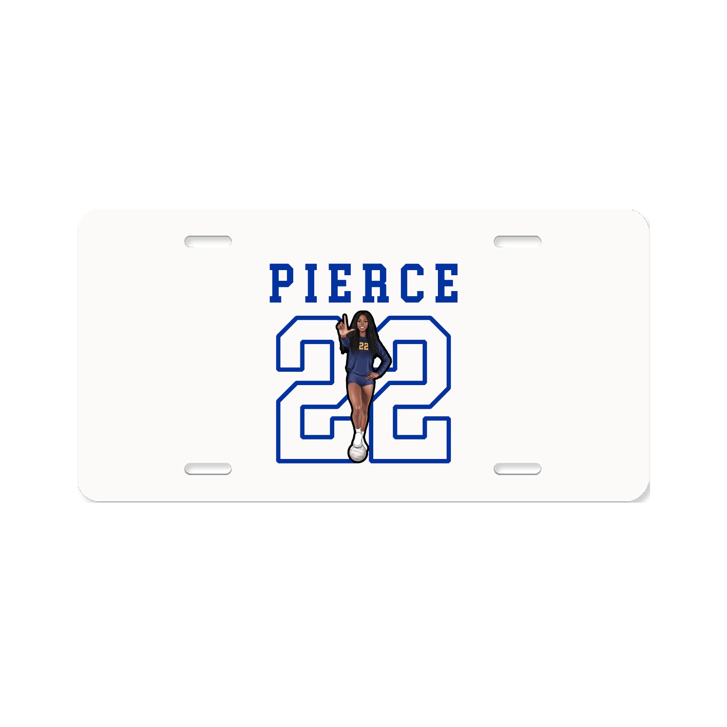 License Plate — Shirsey in Classic