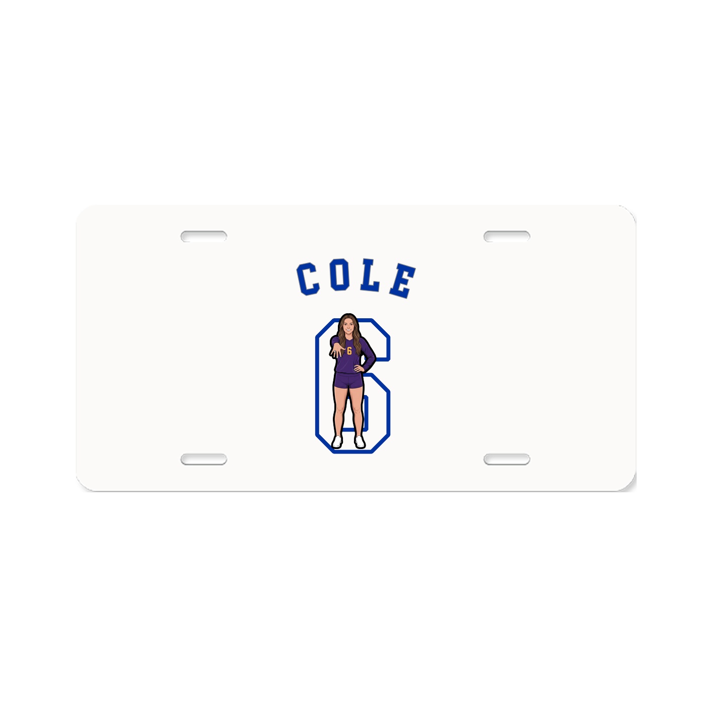 License Plate — Shirsey Arch in Classic