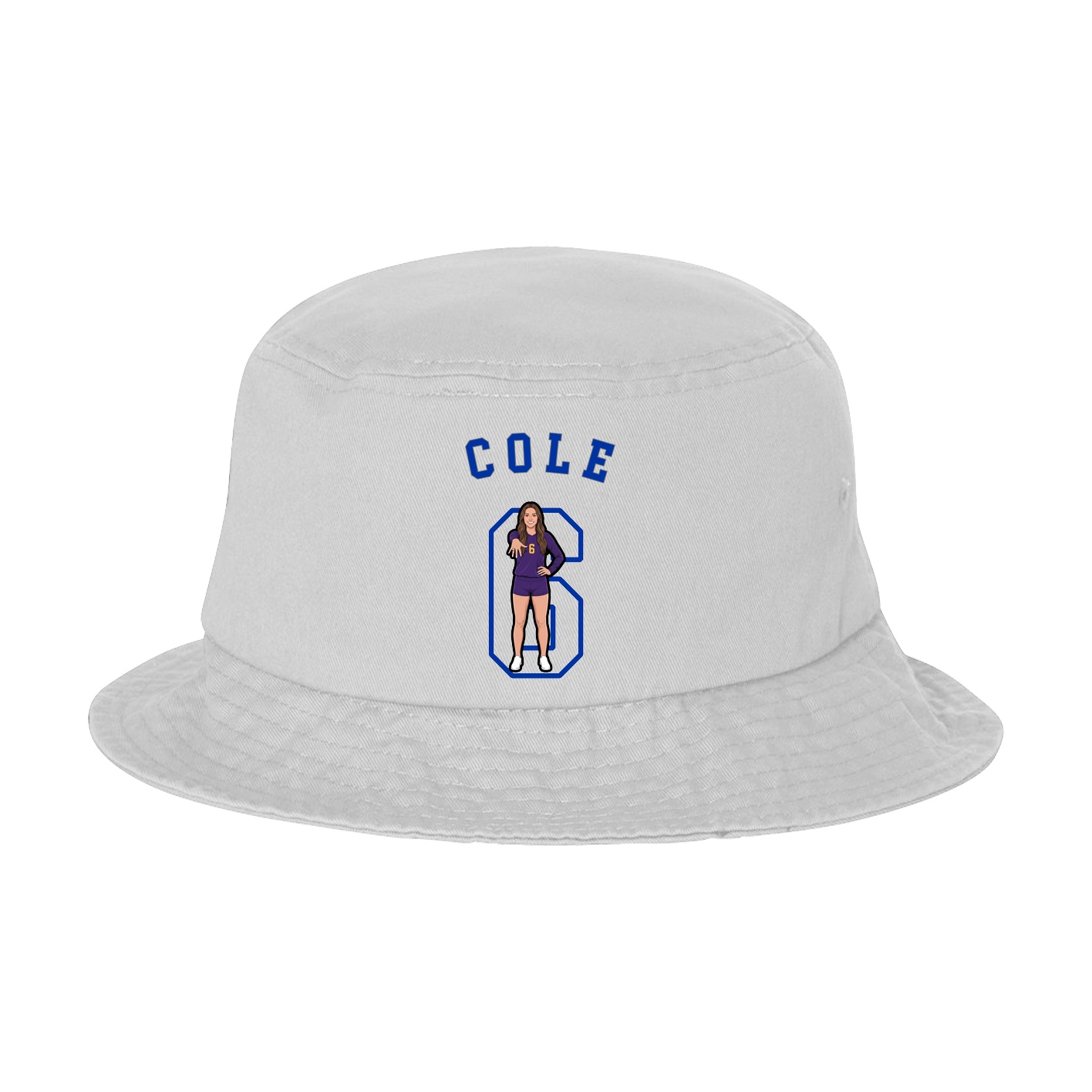 Bucket Cap — Shirsey Arch in White