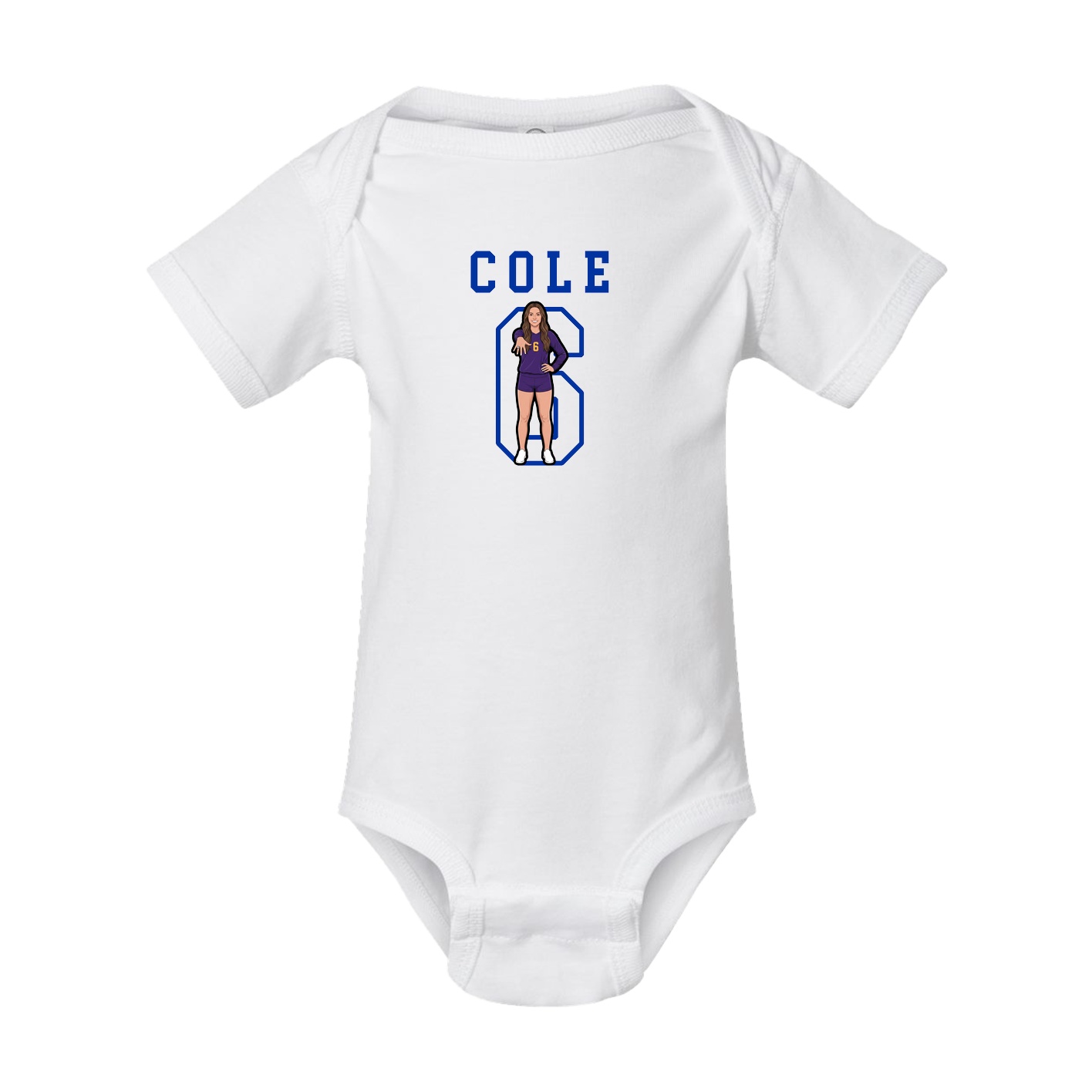 Baby Onesie — Shirsey in White