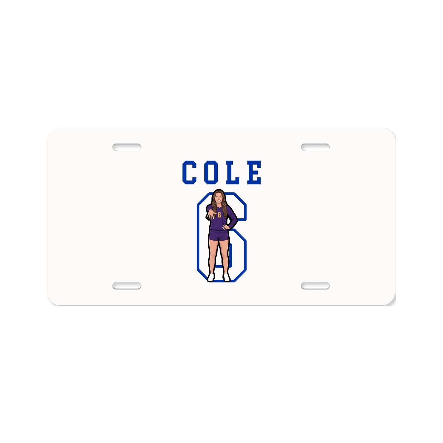 License Plate — Shirsey in Classic