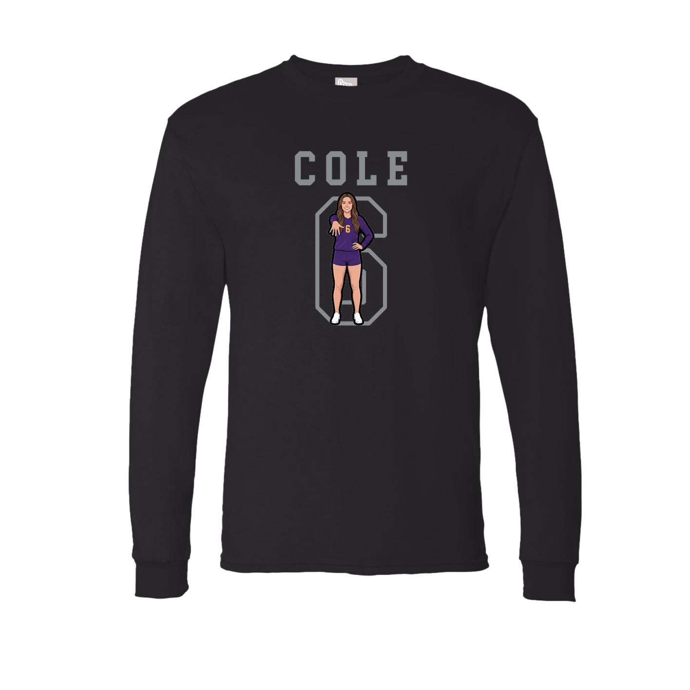 Long Sleeve Tee — Shirsey in Black