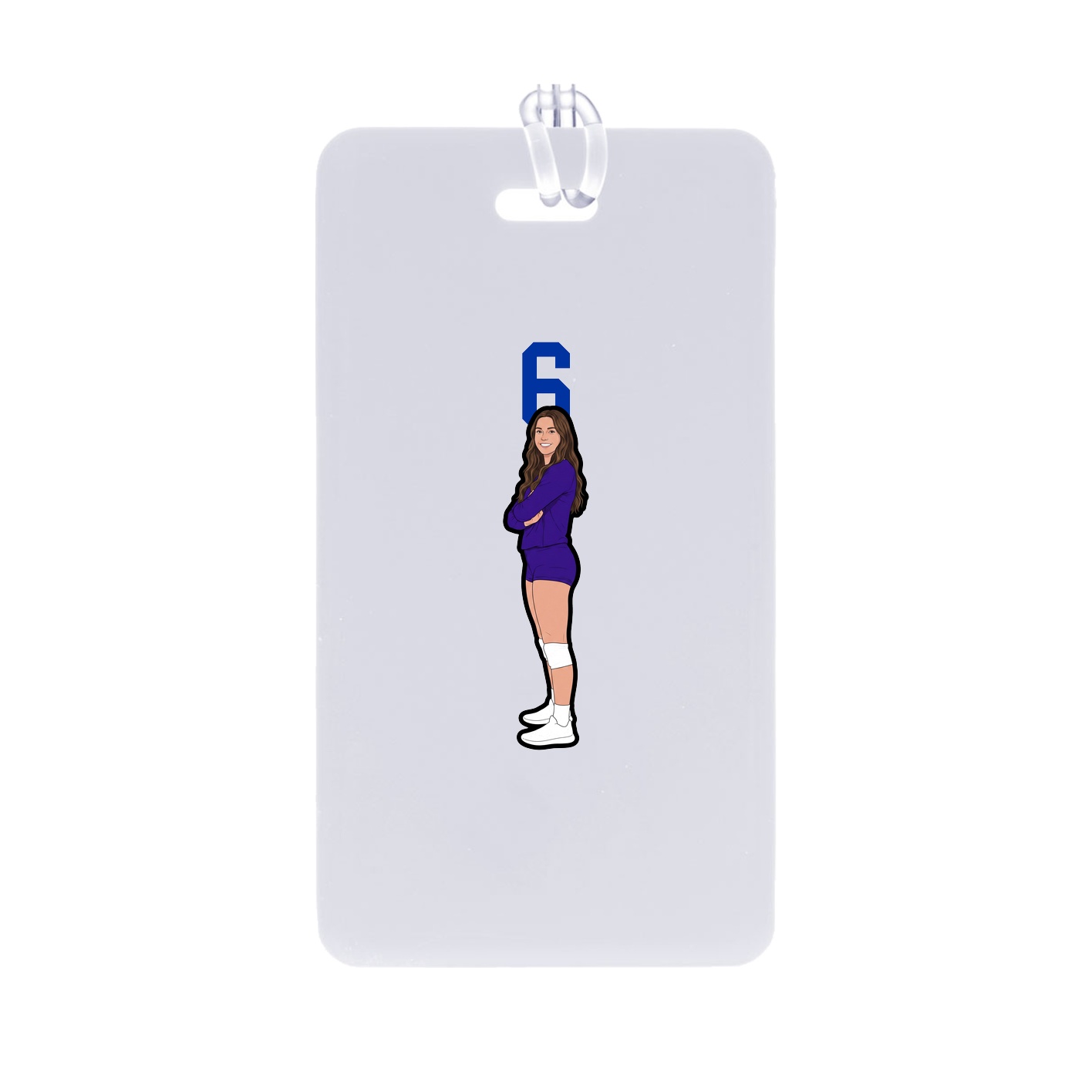 Bag Tag — Number Top in Classic