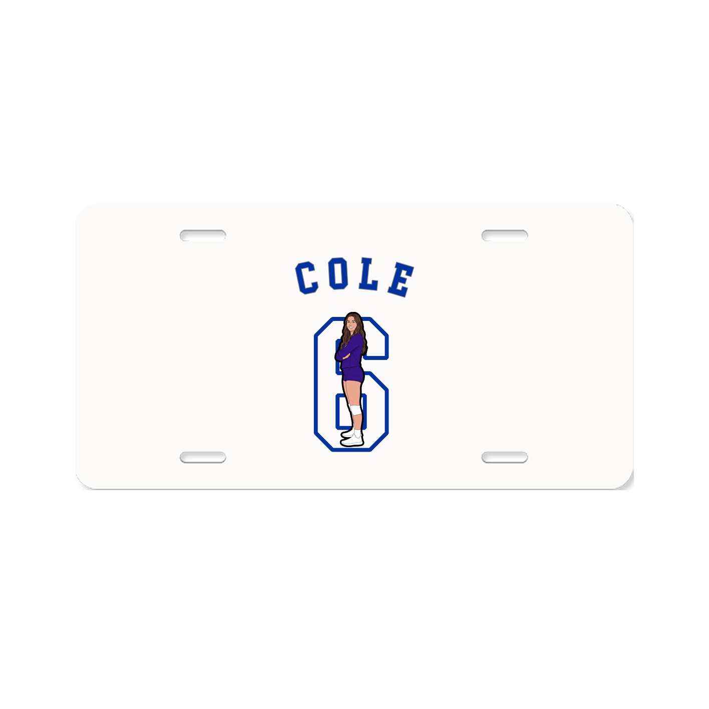 License Plate — Shirsey Arch in Classic