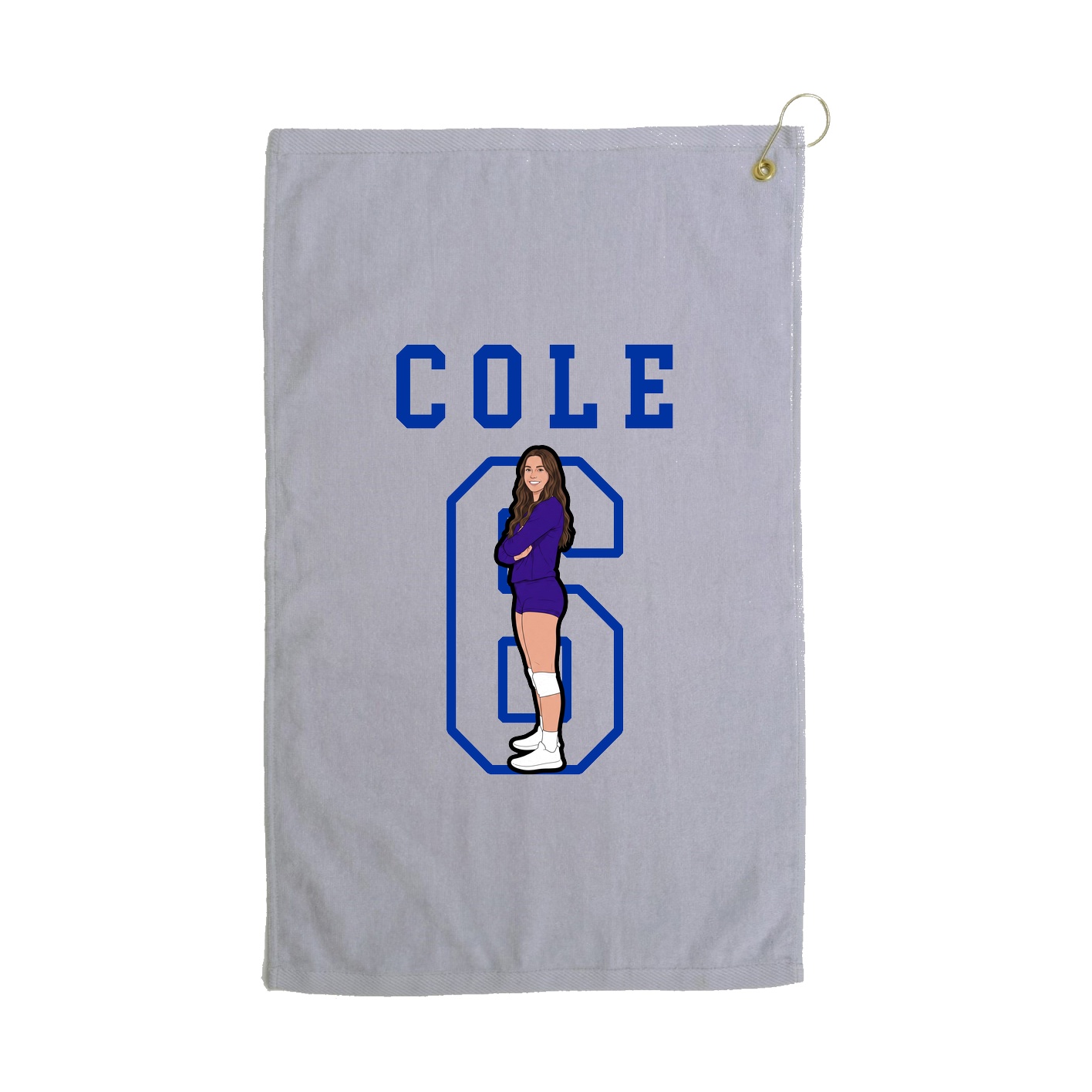 Golf Towel — Shirsey in Grey