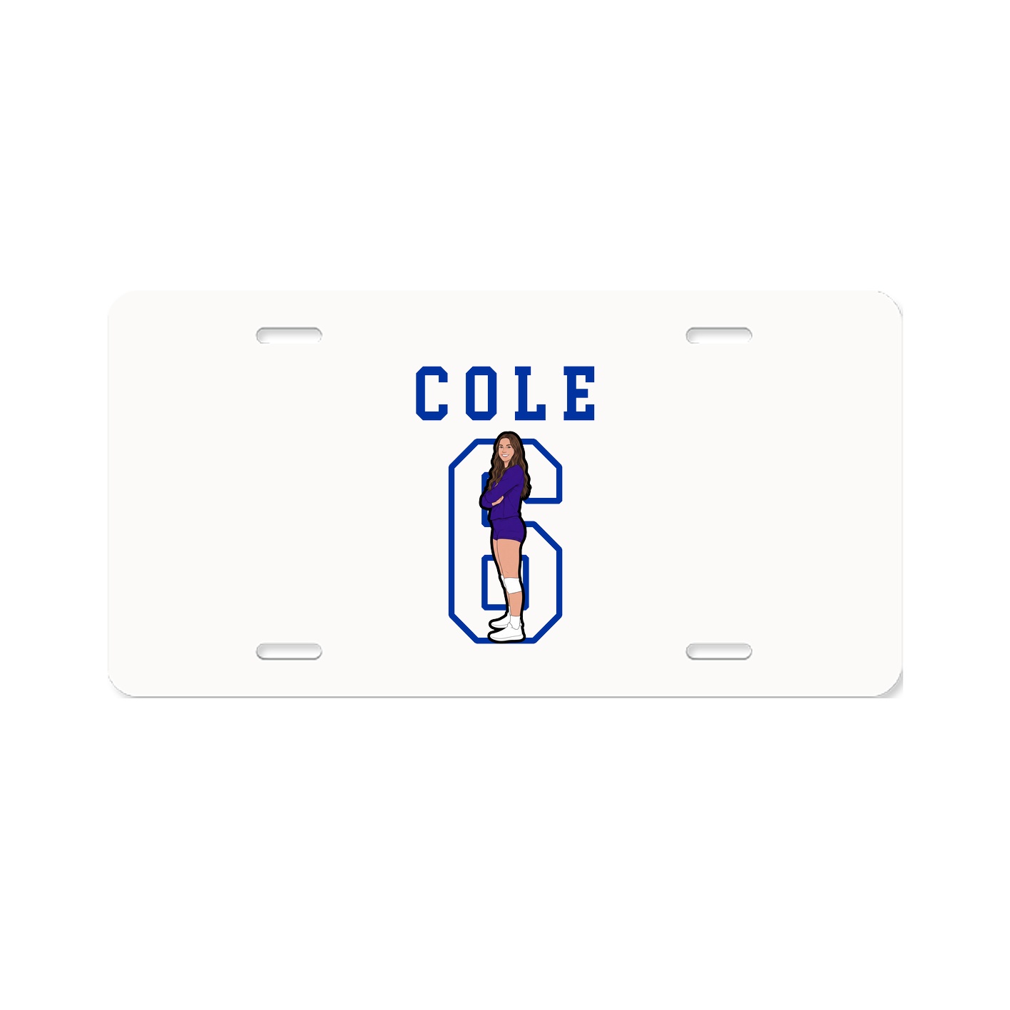 License Plate — Shirsey in Classic
