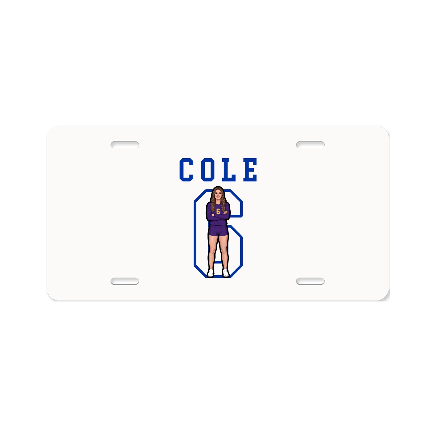 License Plate — Shirsey in Classic