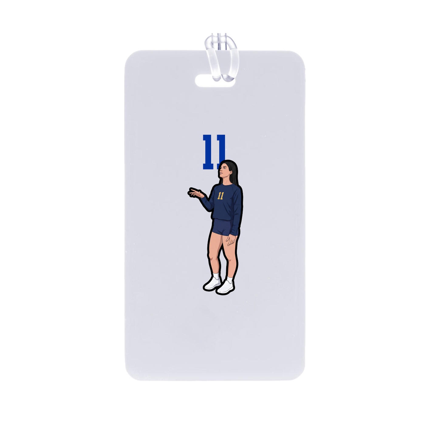 Bag Tag — Number Top in Classic