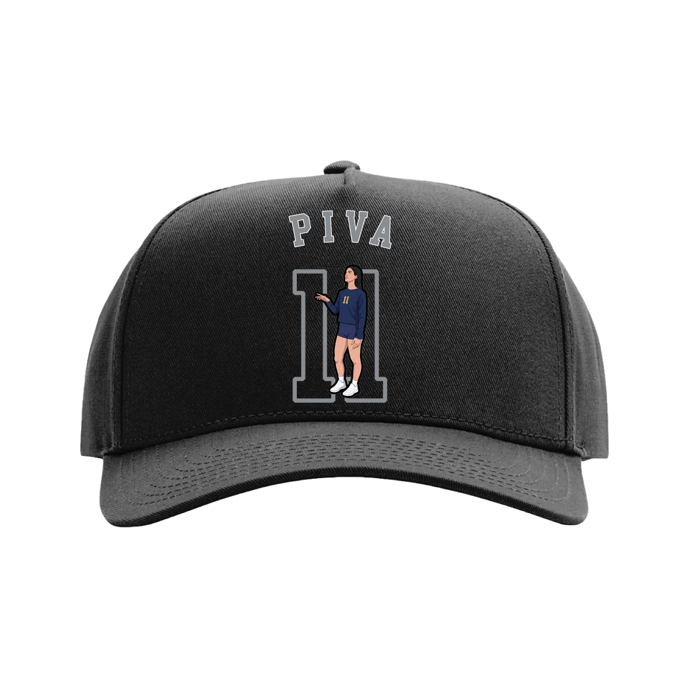 Full Fabric Five-Panel Champ Cap