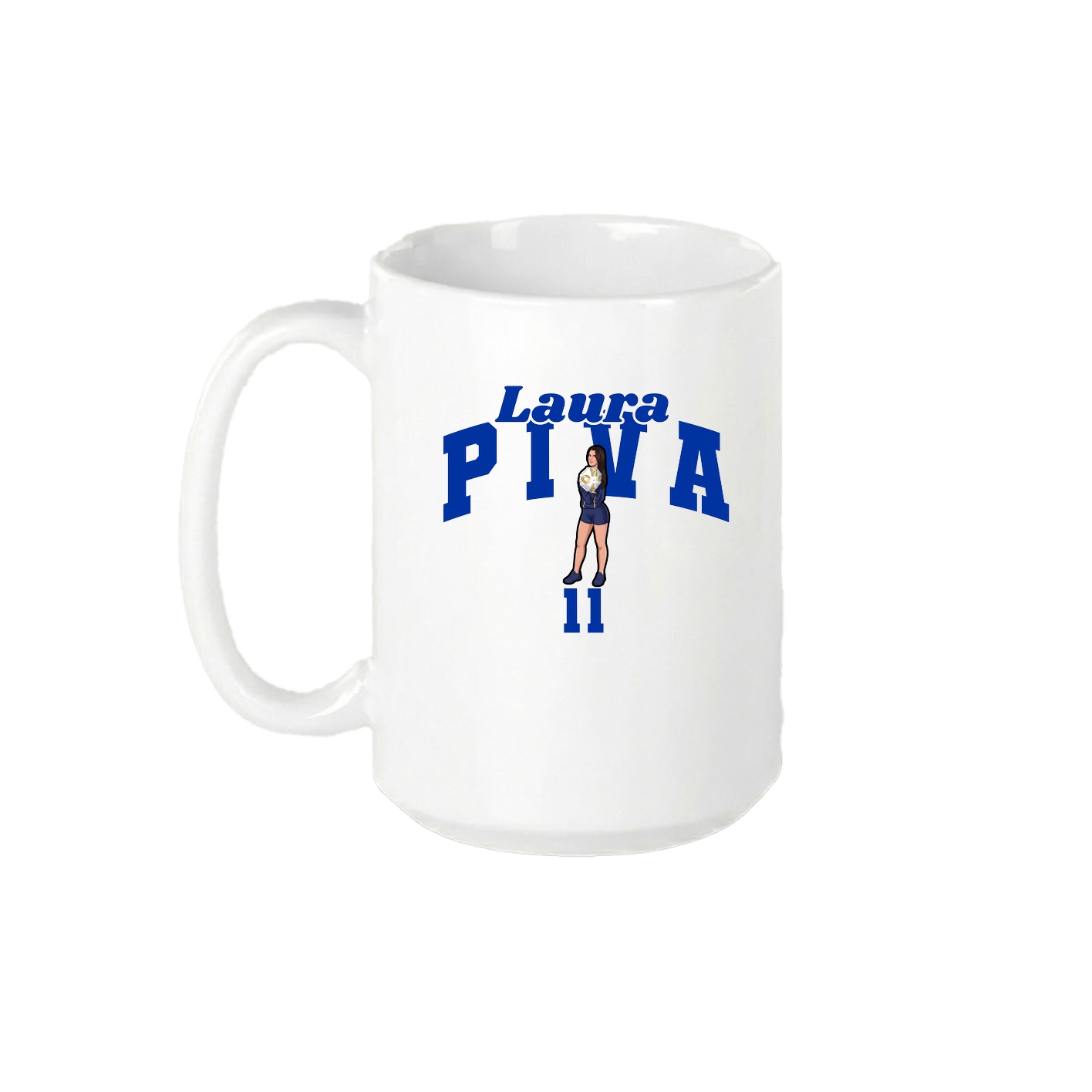 15oz Coffee Mug — Signature Arch in White
