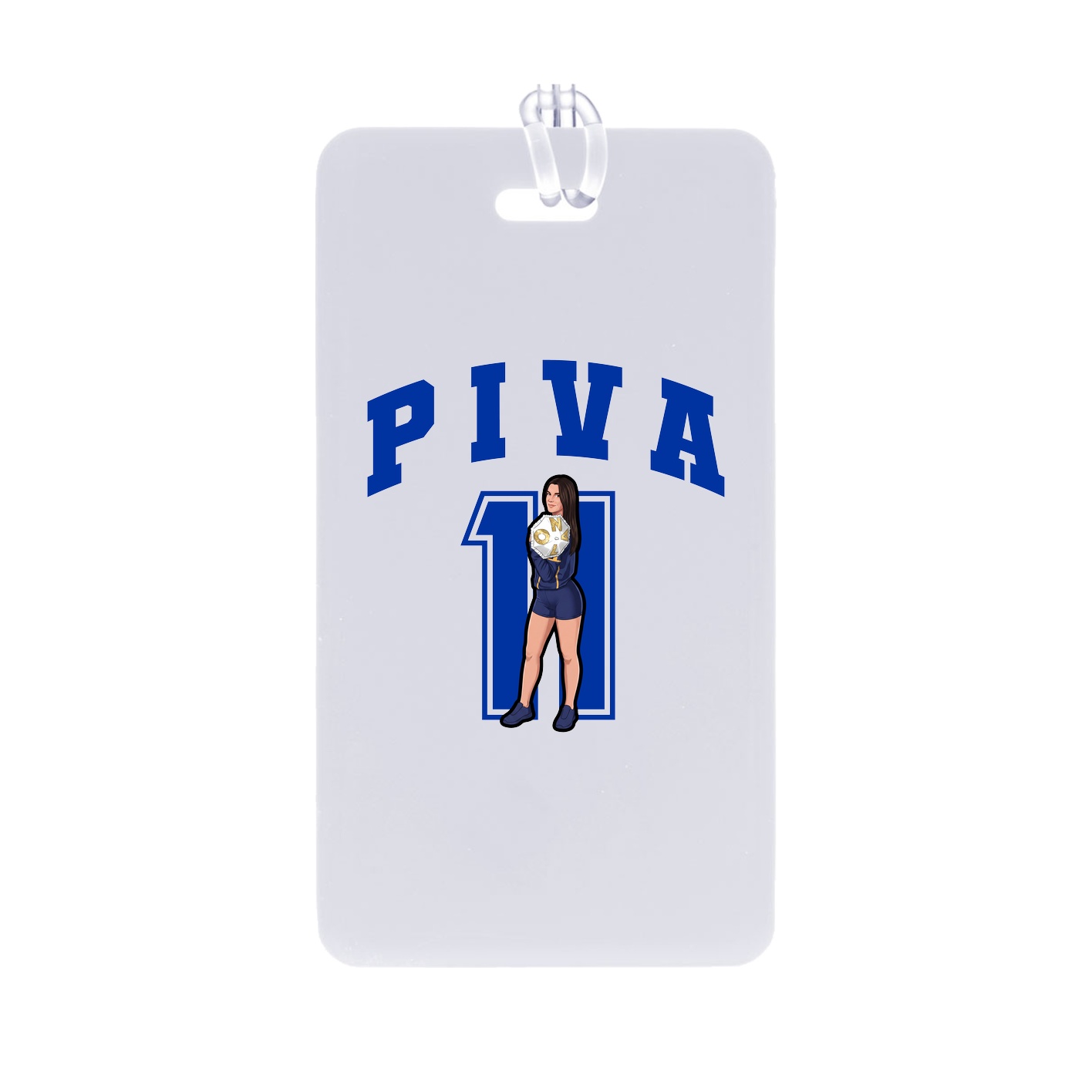 Bag Tag — Number in Classic