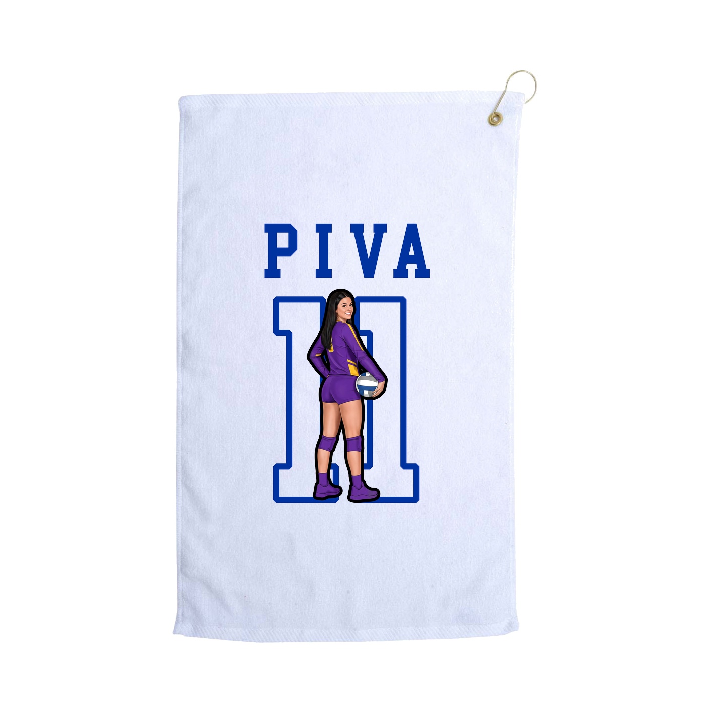 Golf Towel — Shirsey in White
