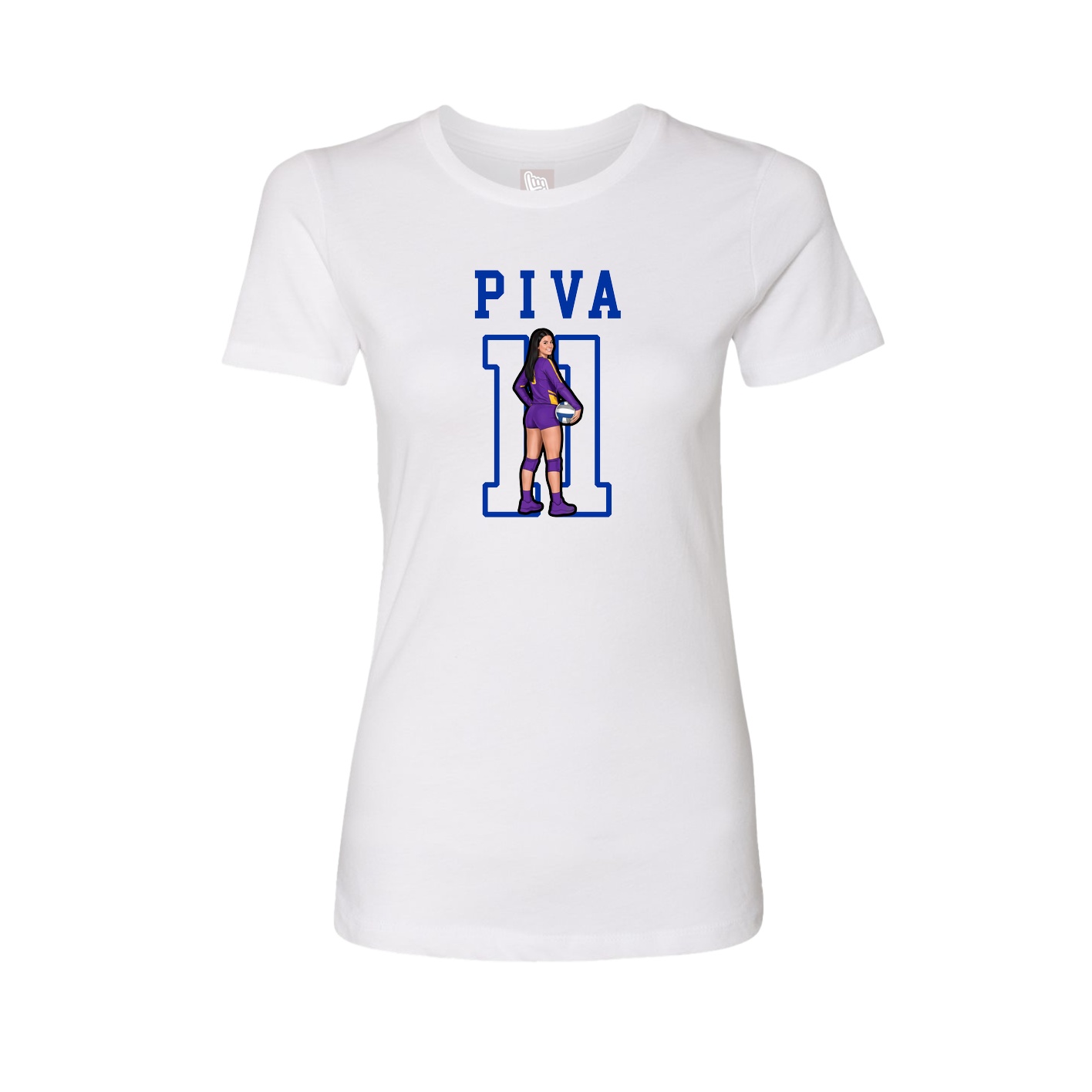 Fitted Women's Tee — Shirsey in White
