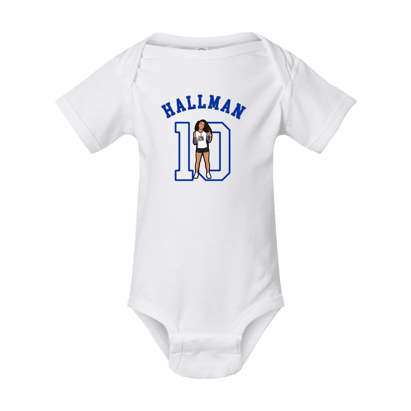 Baby Onesie — Shirsey Arch in White