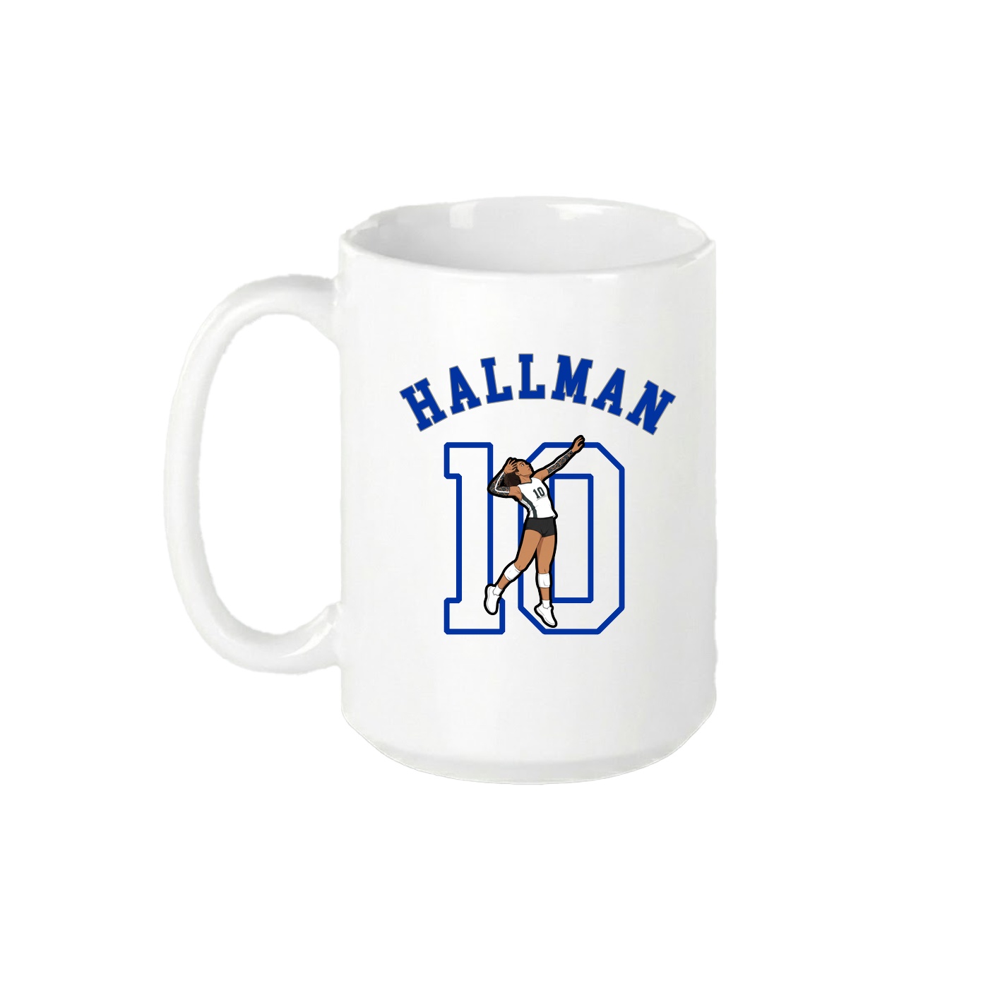 15oz Coffee Mug — Shirsey Arch in White