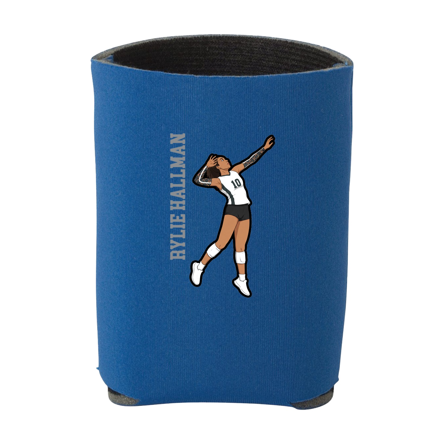 Can Holder — Name Vertical in Royal