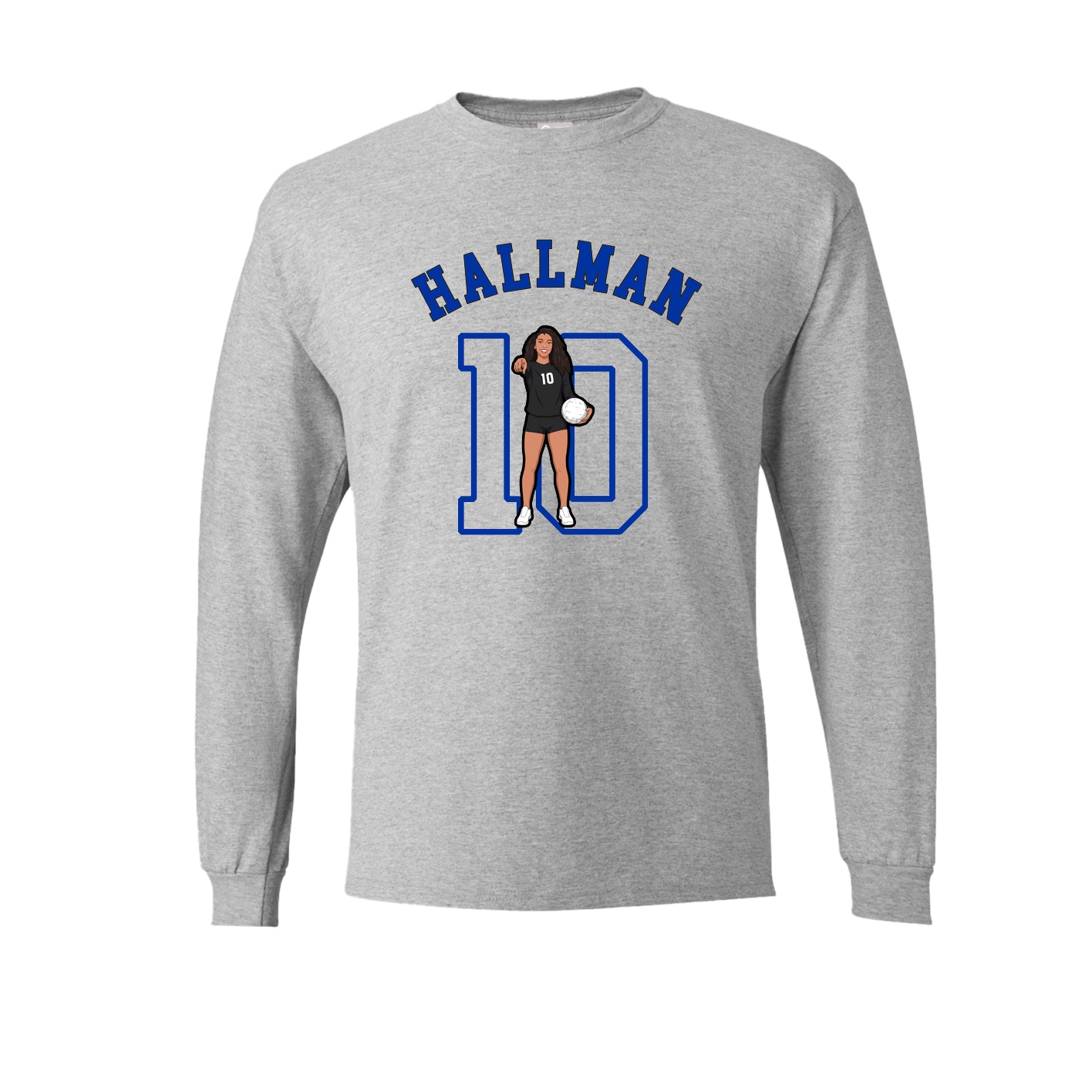 Long Sleeve Tee — Shirsey Arch in Grey