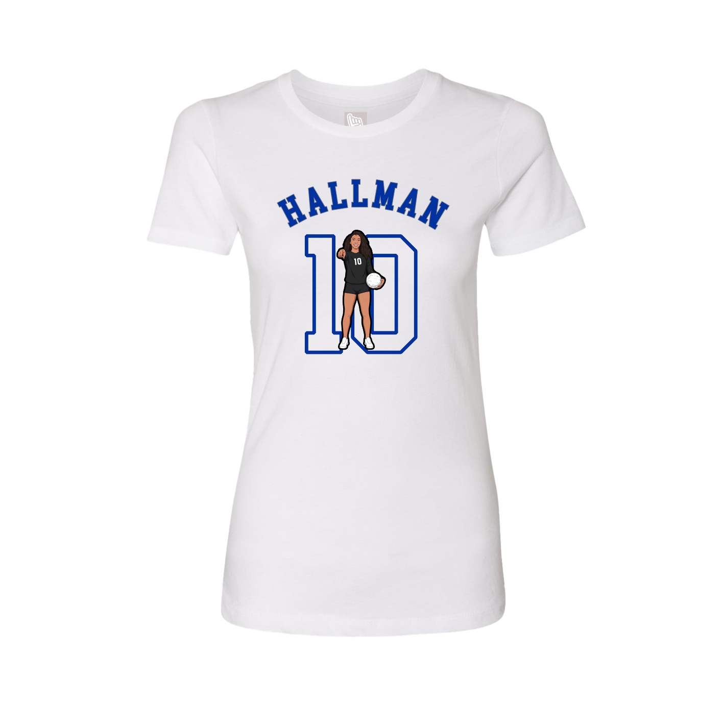 Womens Tee — Shirsey Arch in White