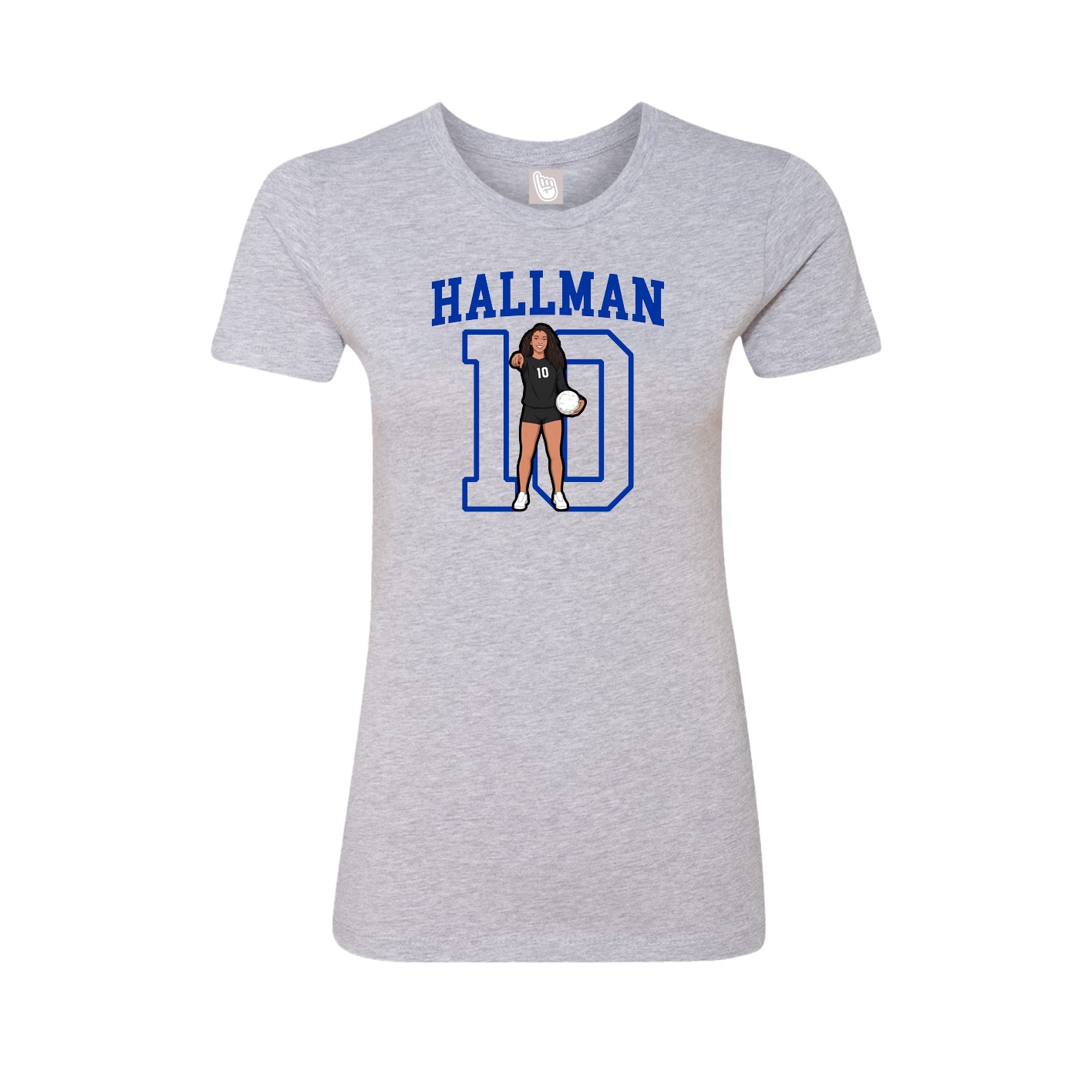 Womens Tee — Shirsey in Grey