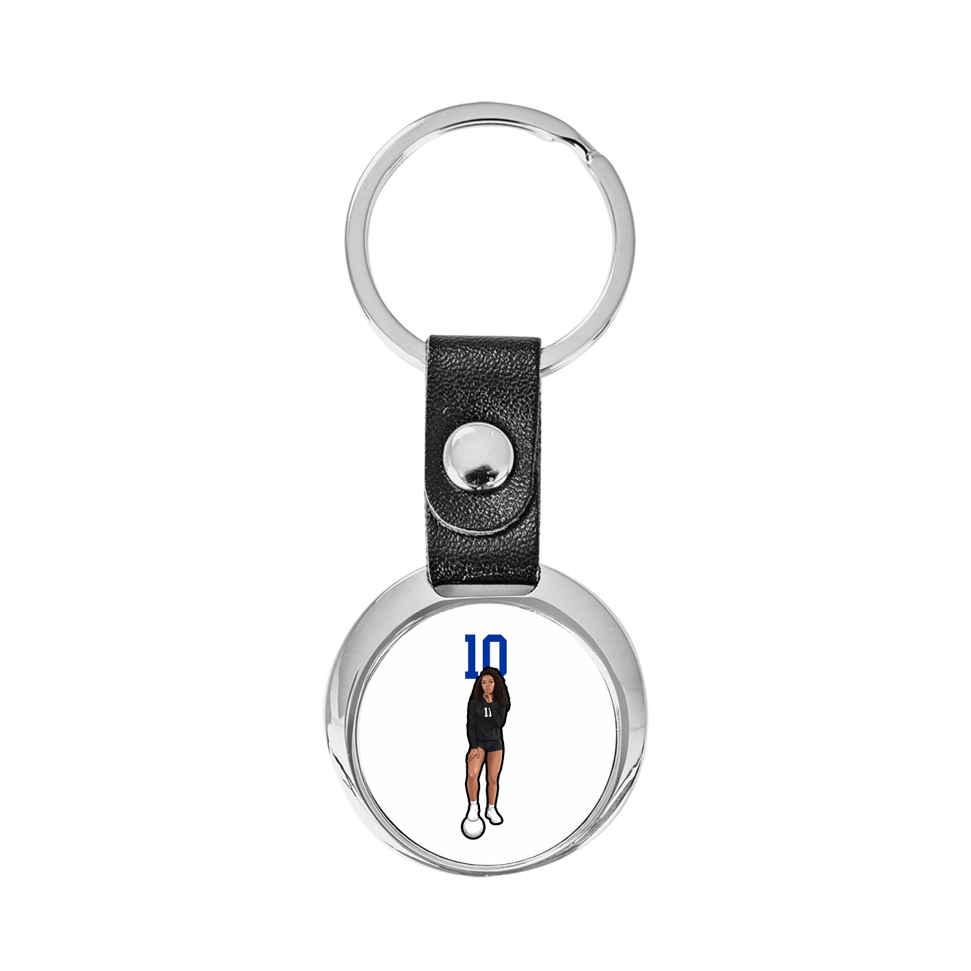 Key Chain — Number Top in Classic