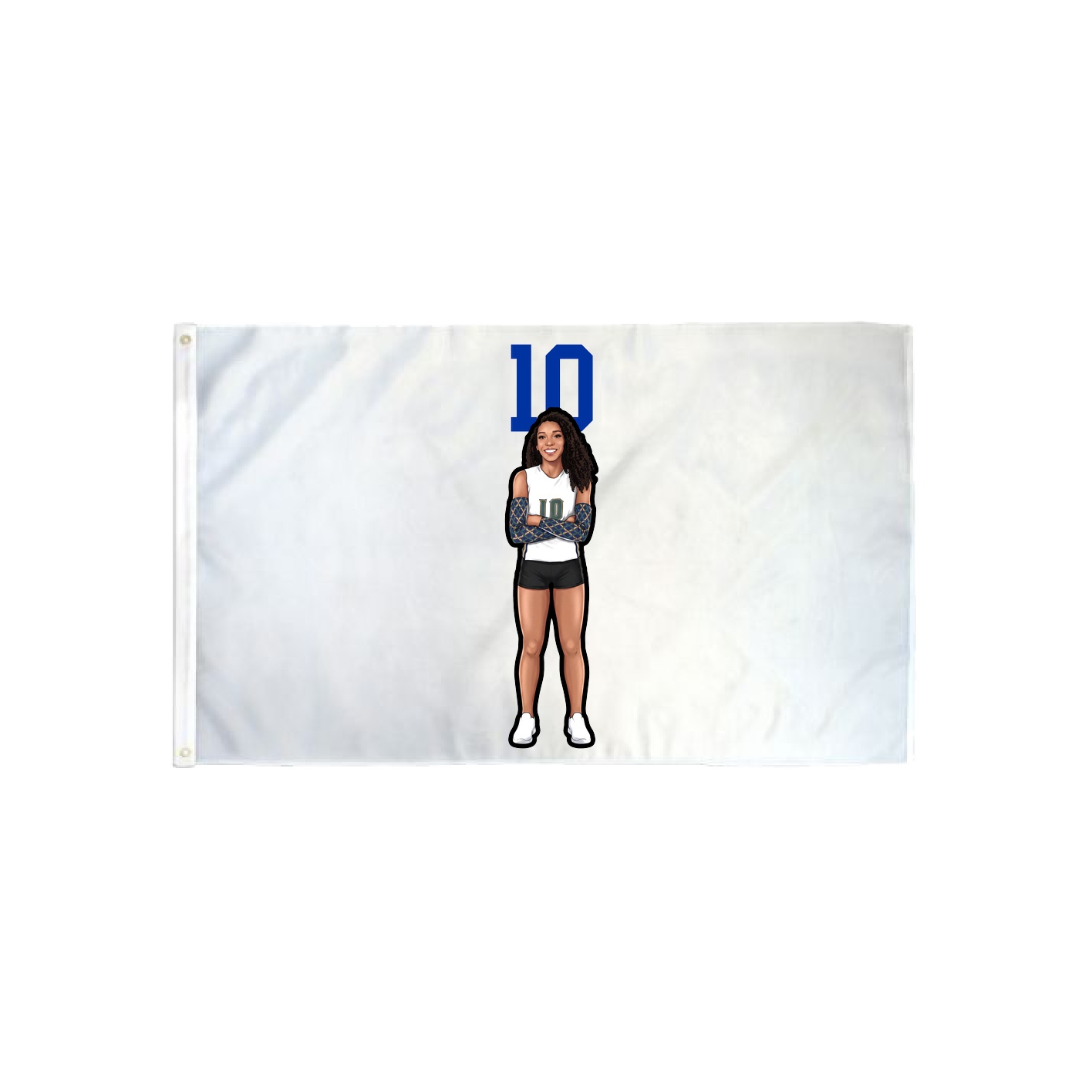 3x5 Flag — Number Top in Classic