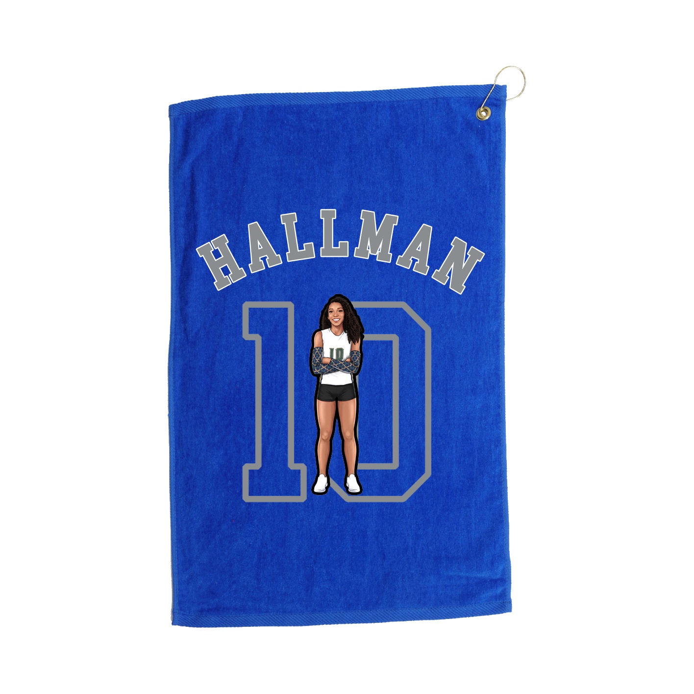 Golf Towel — Shirsey Arch in Royal