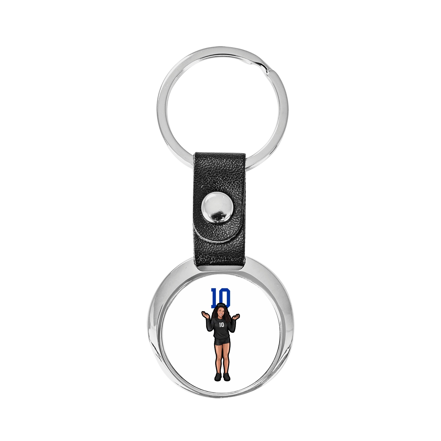 Key Chain — Number Top in Classic